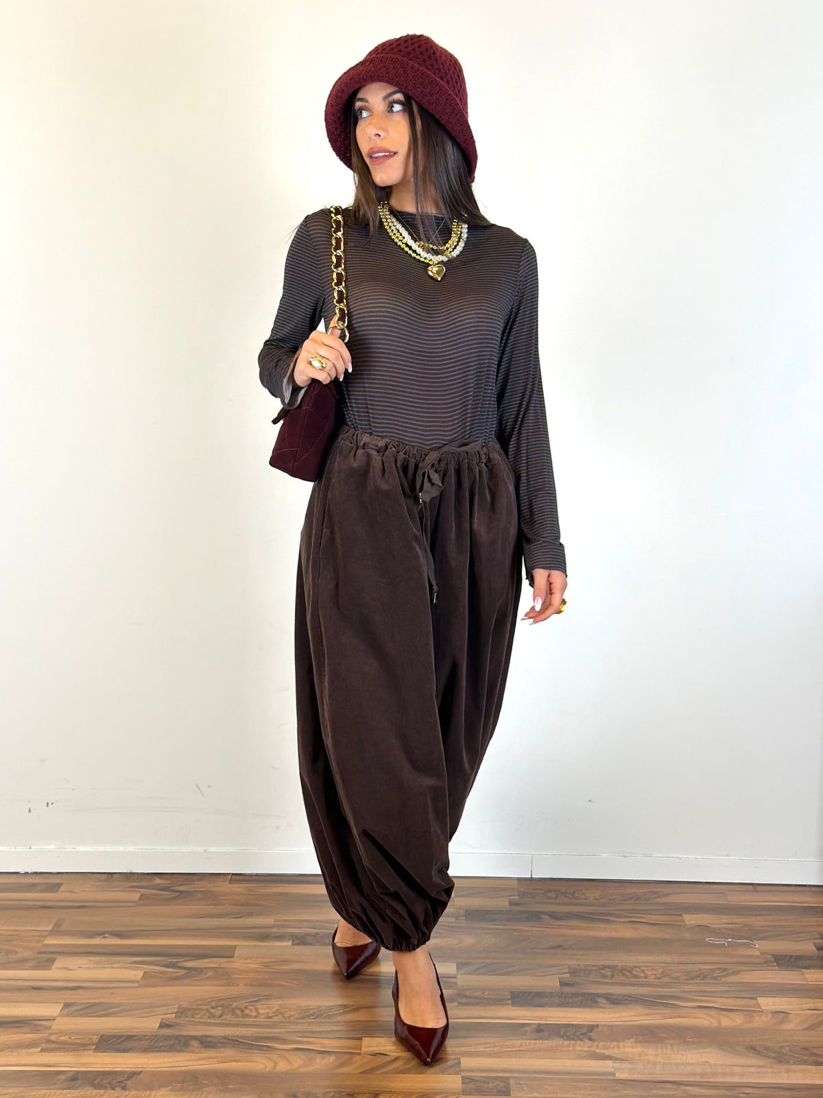 Pantalone Ginny moro