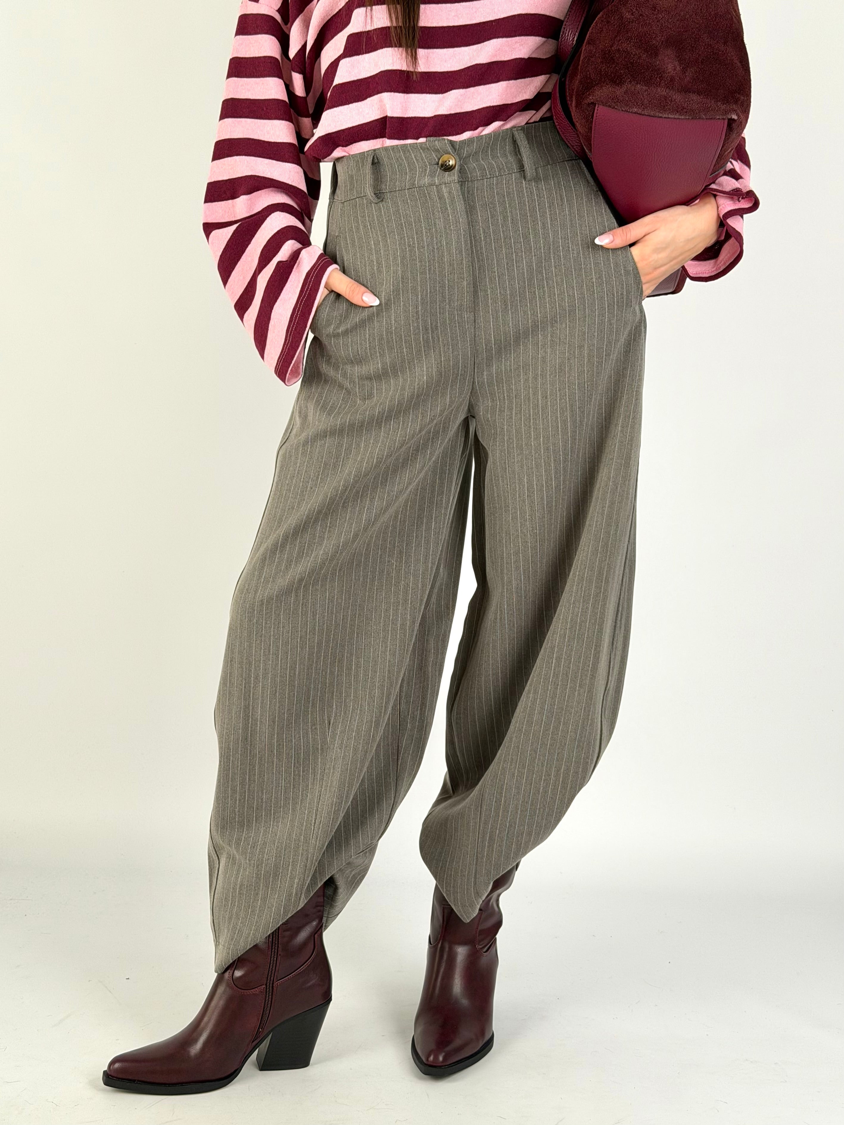 Pantalone Iris grigio