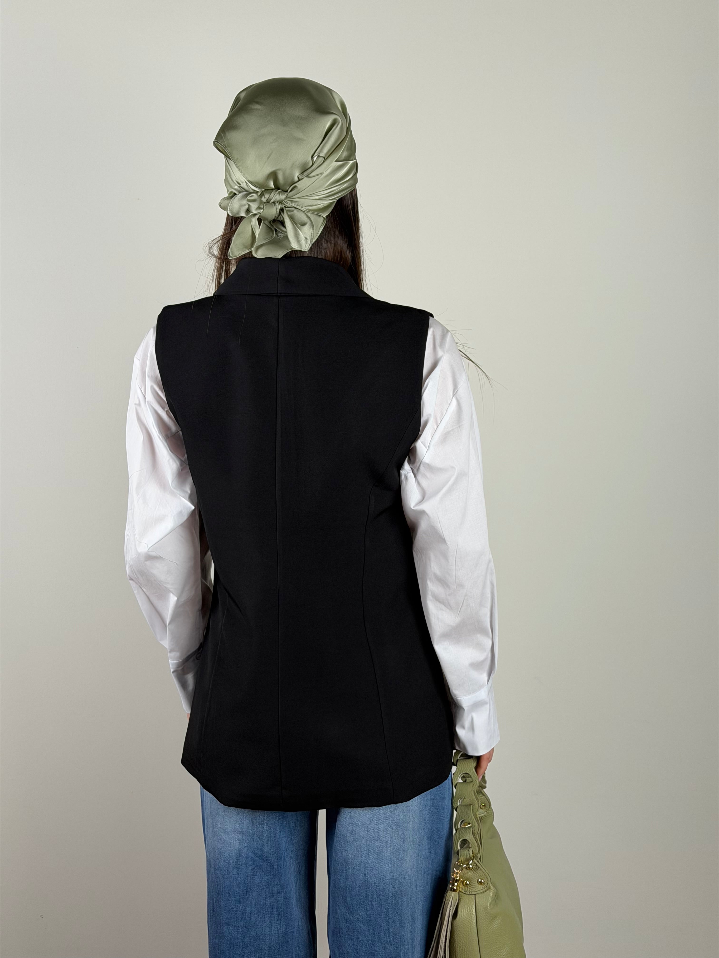 Gilet Sasha nero