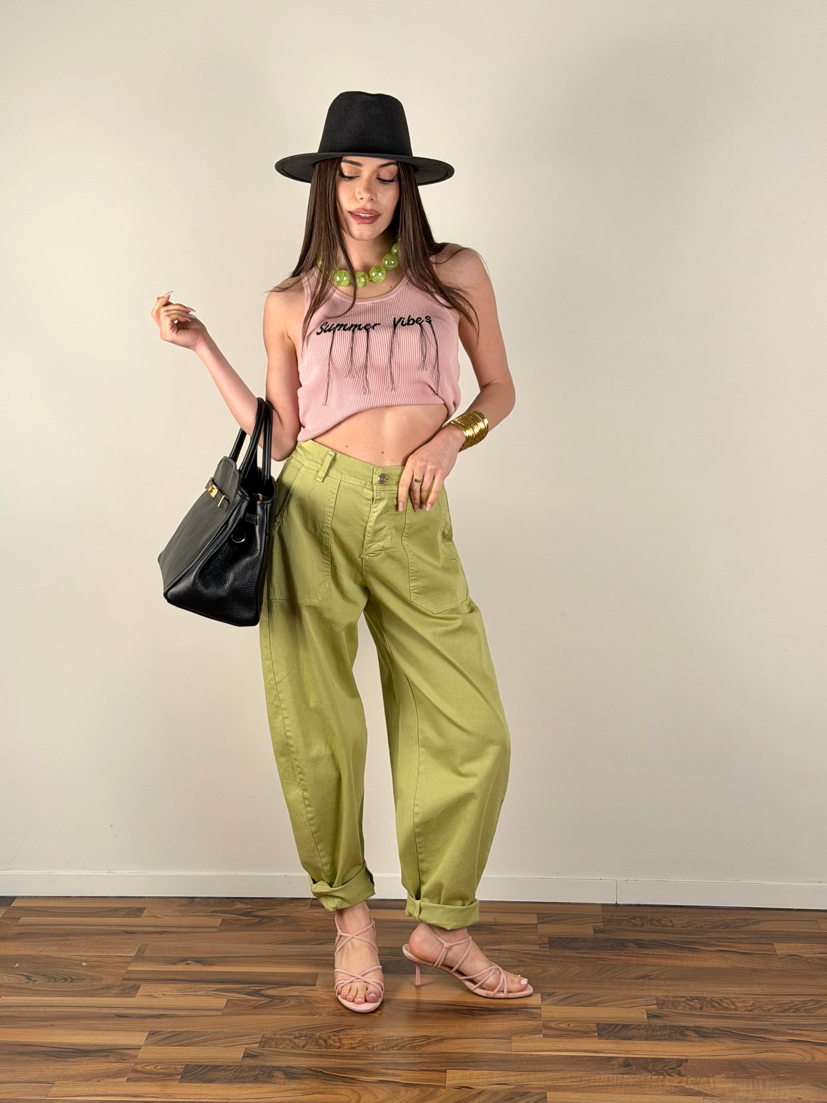 Pantalone Vibes verde