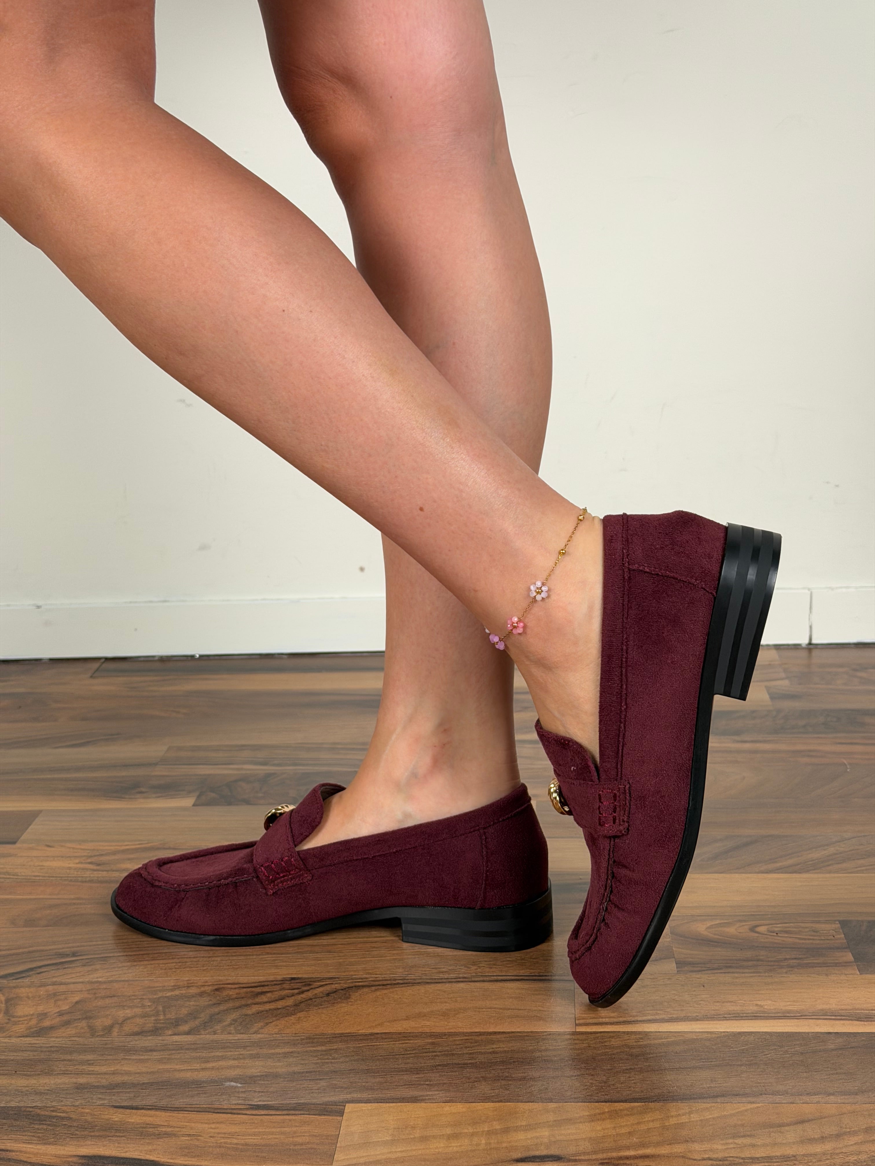 Mocassino new Collection bordeaux
