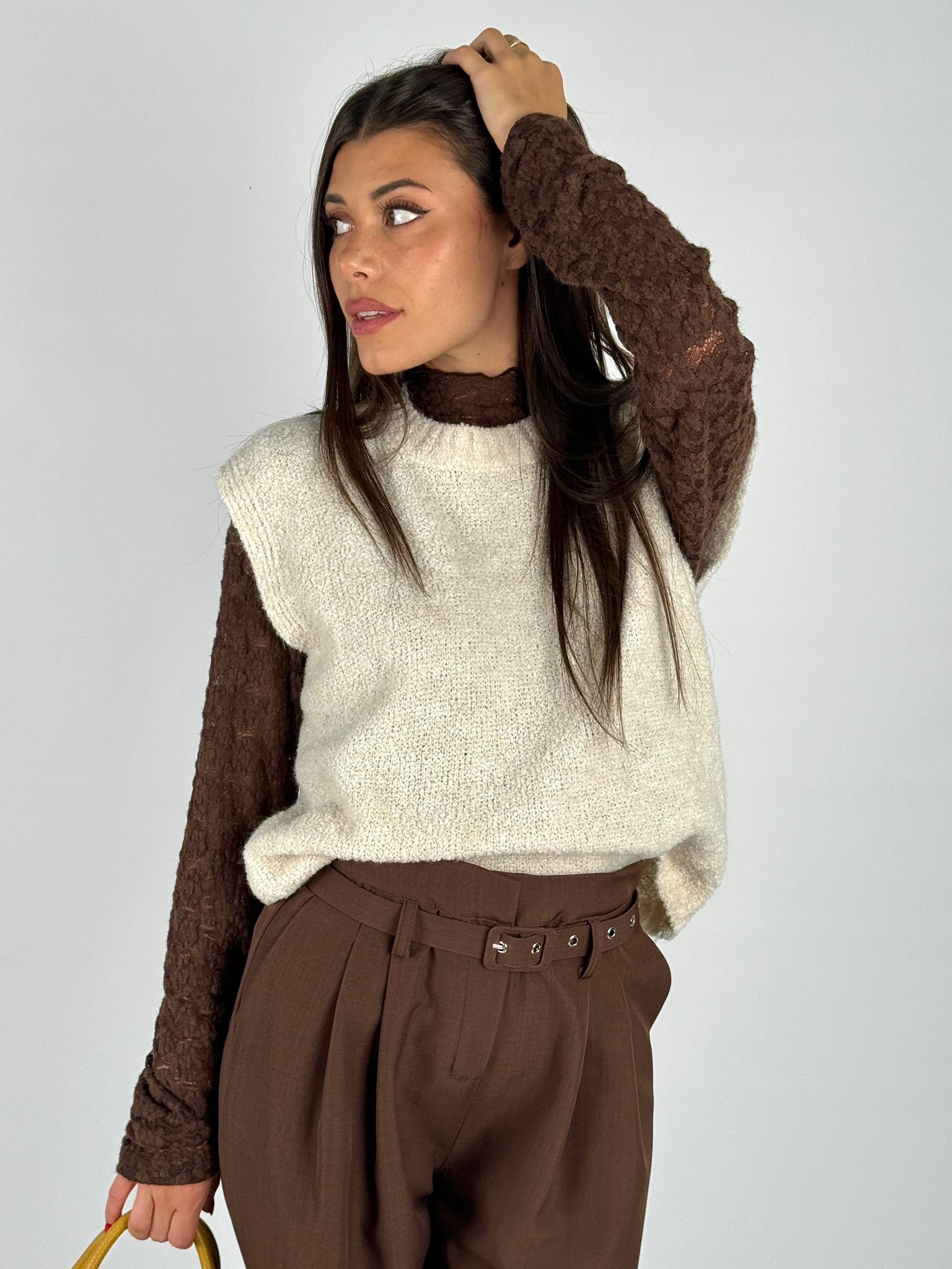 Gilet Lory beige