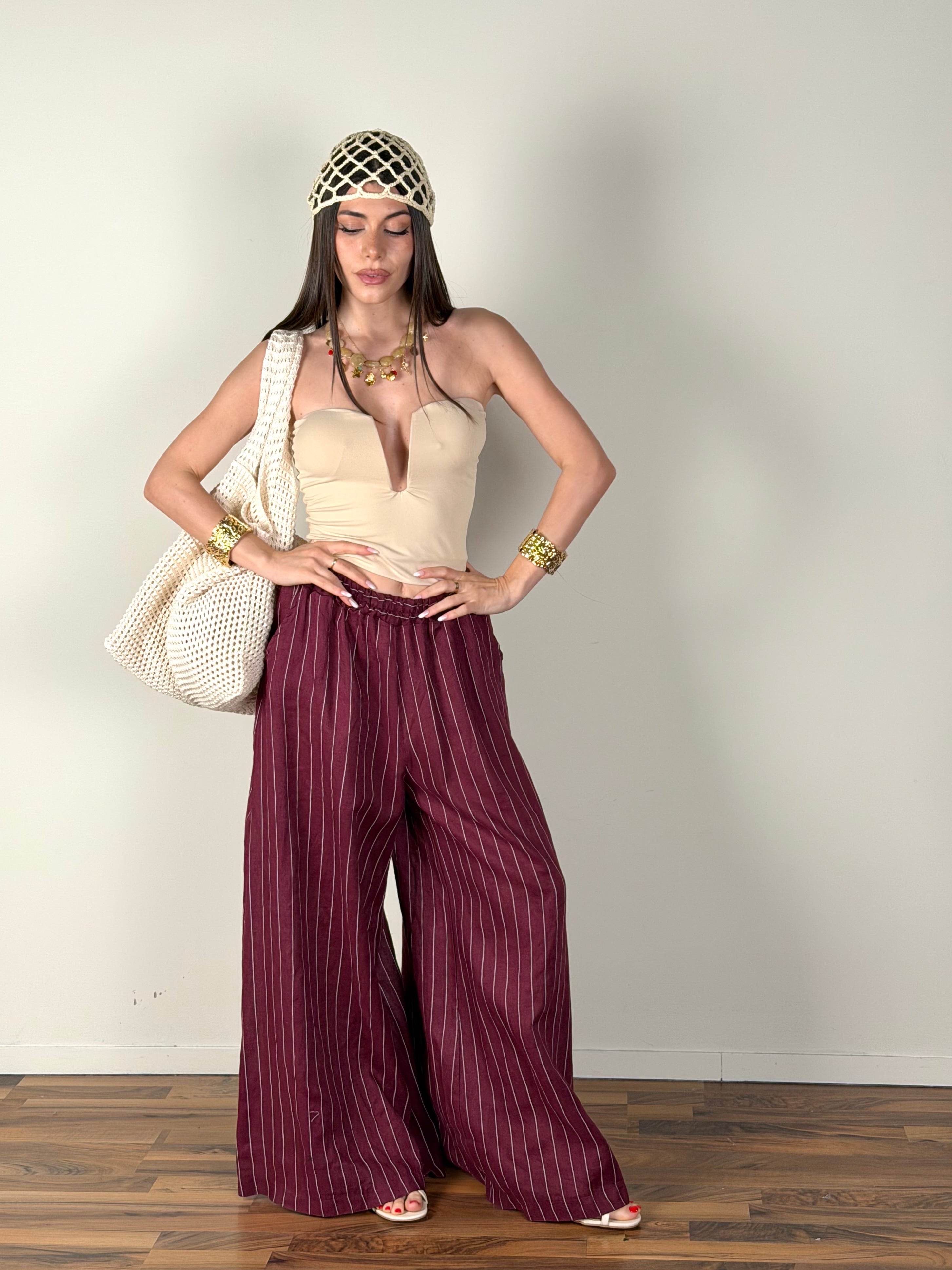 Top Margot beige