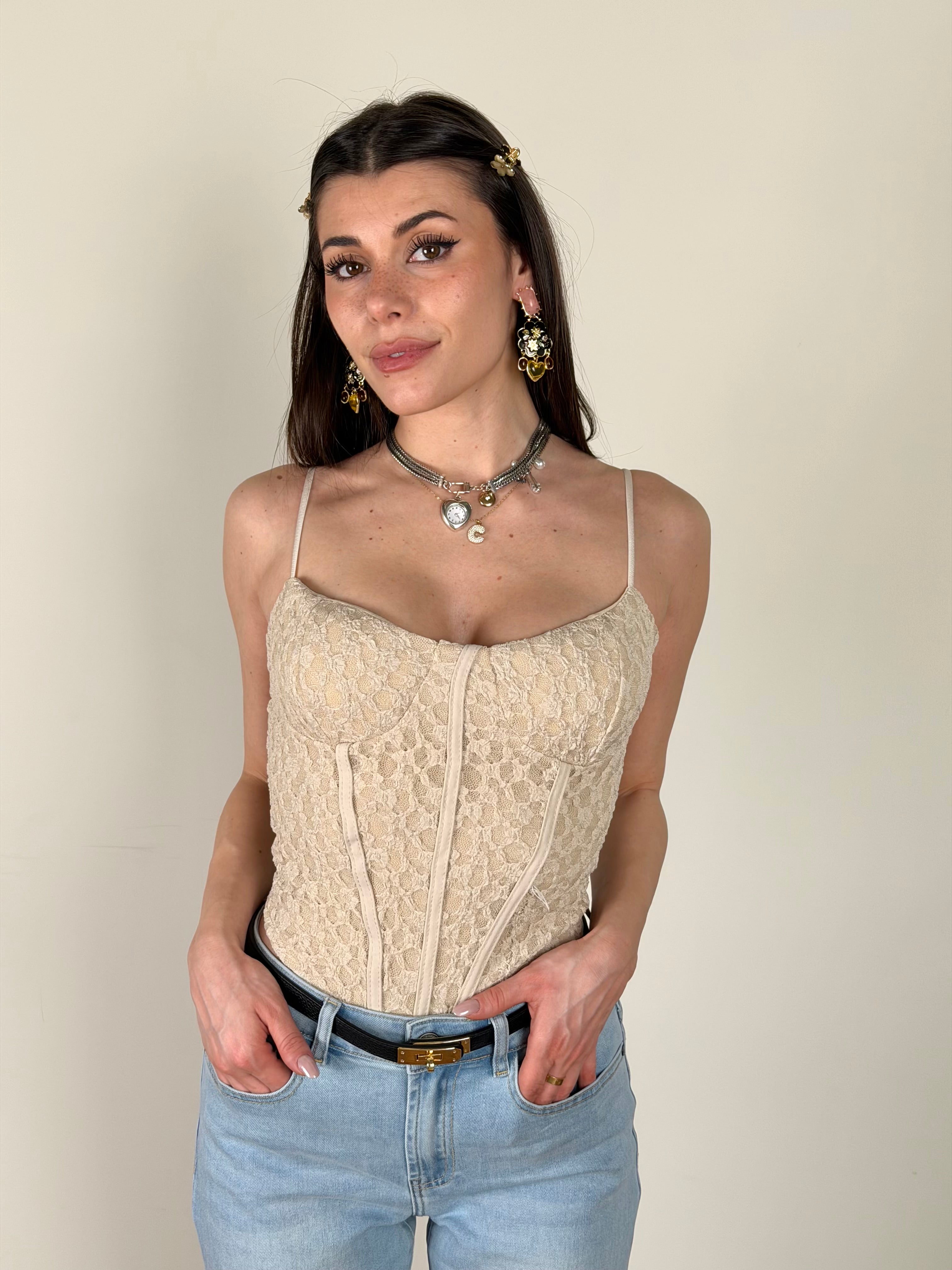 Corpetto birba beige