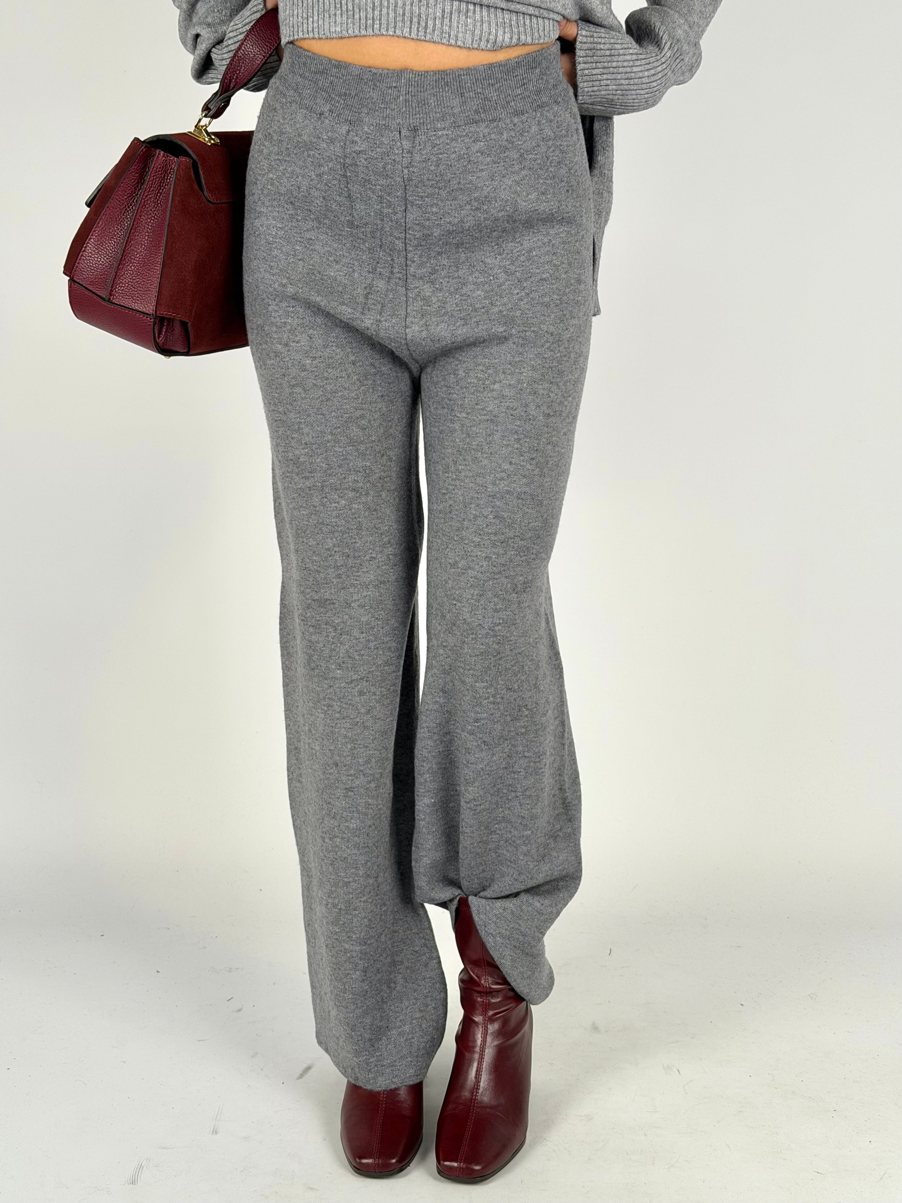 Pantalone tuta sportiva Aluna grigio