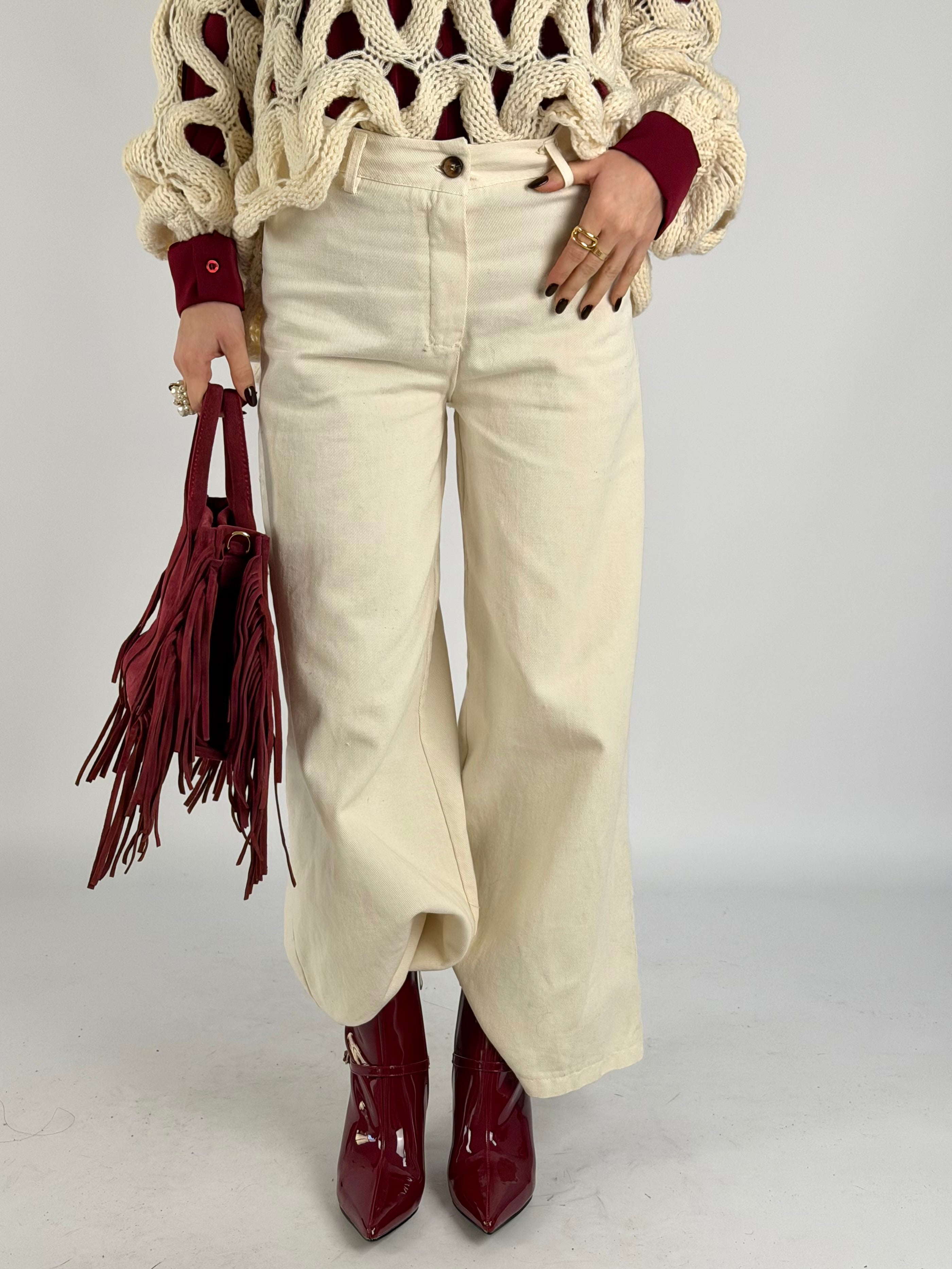 Pantalone Micol beige