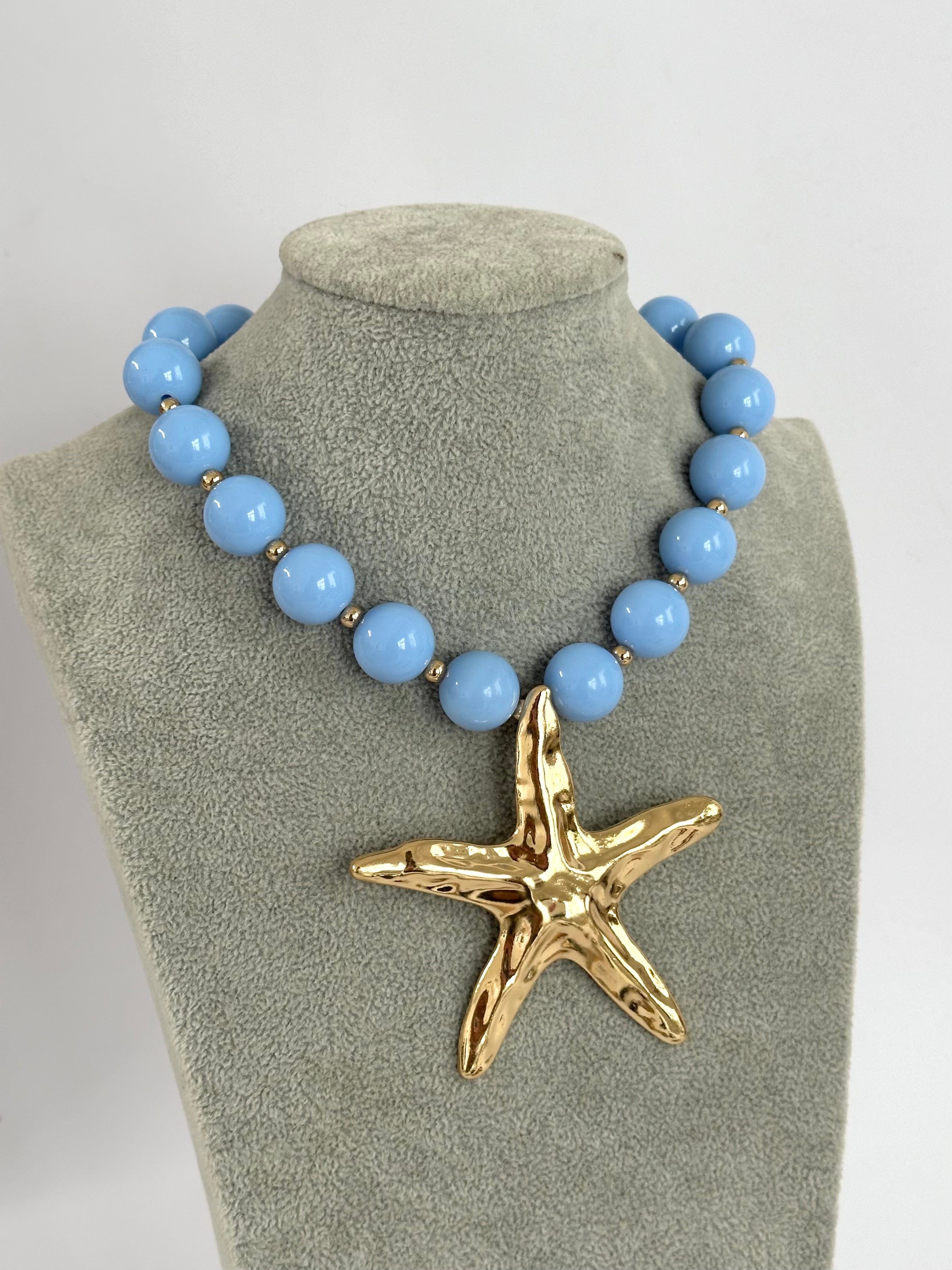 Maxi Collana perle e stella