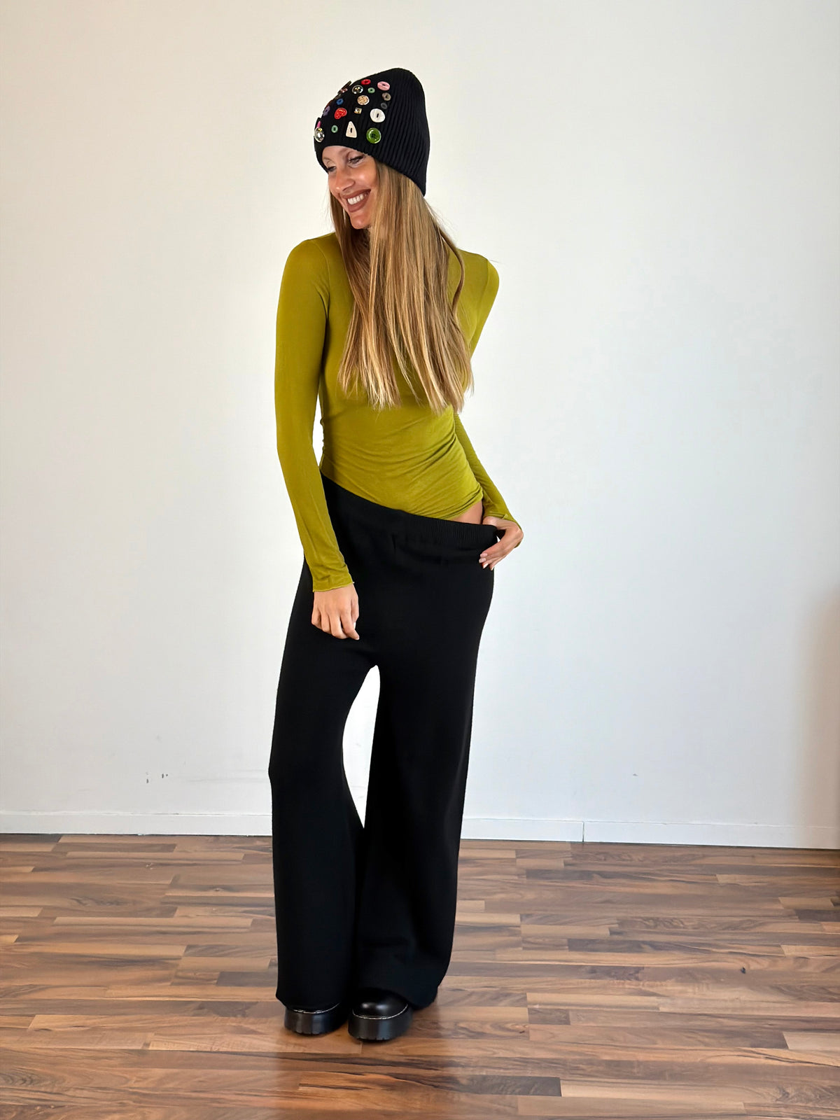 Pantalone tuta Sheila nero