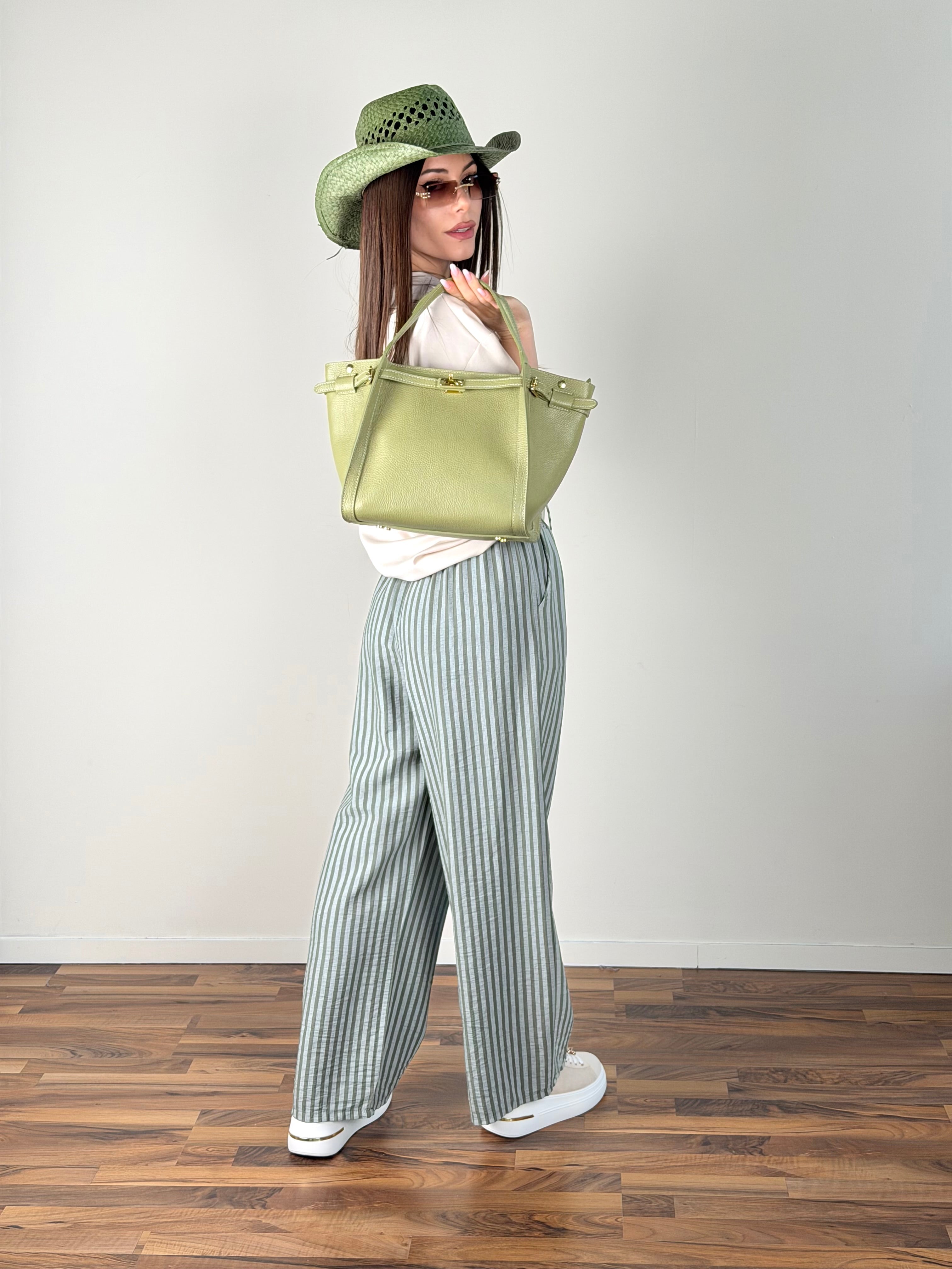 Pantalone Essenza verde