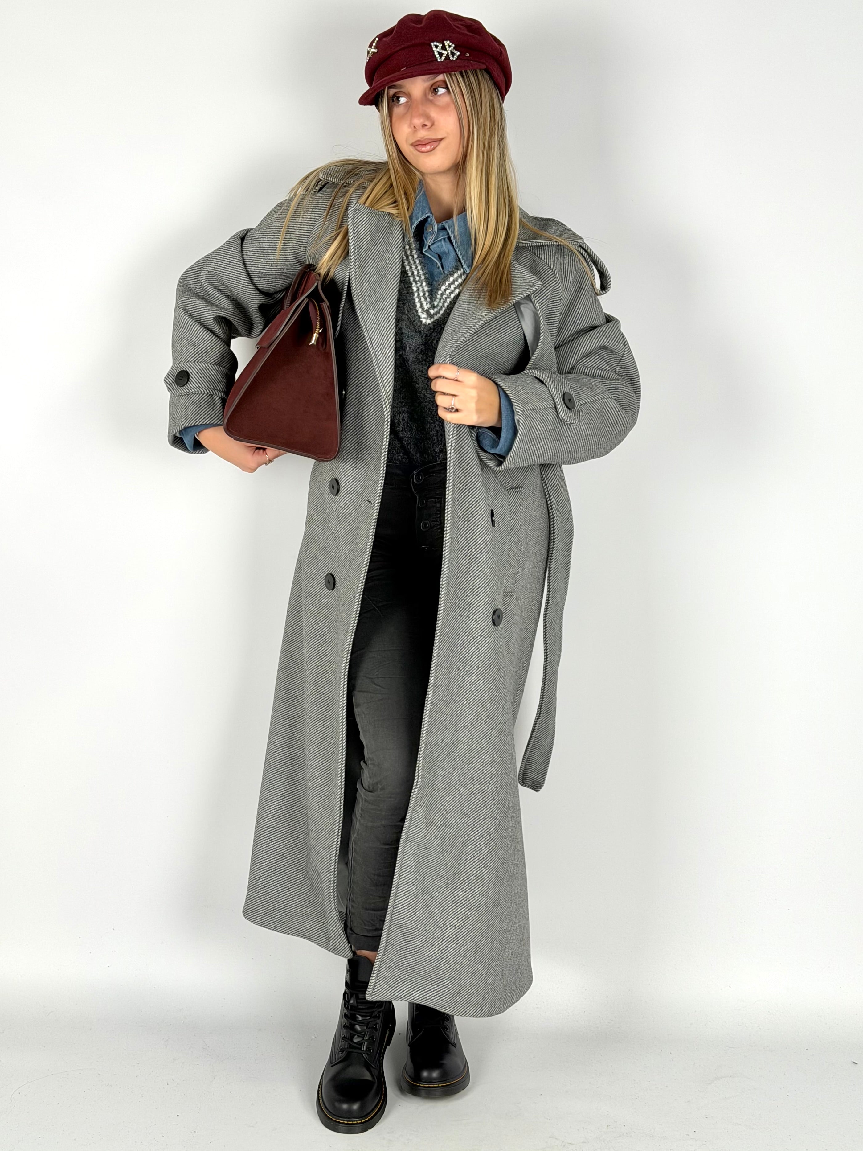 Cappotto Hanita nero