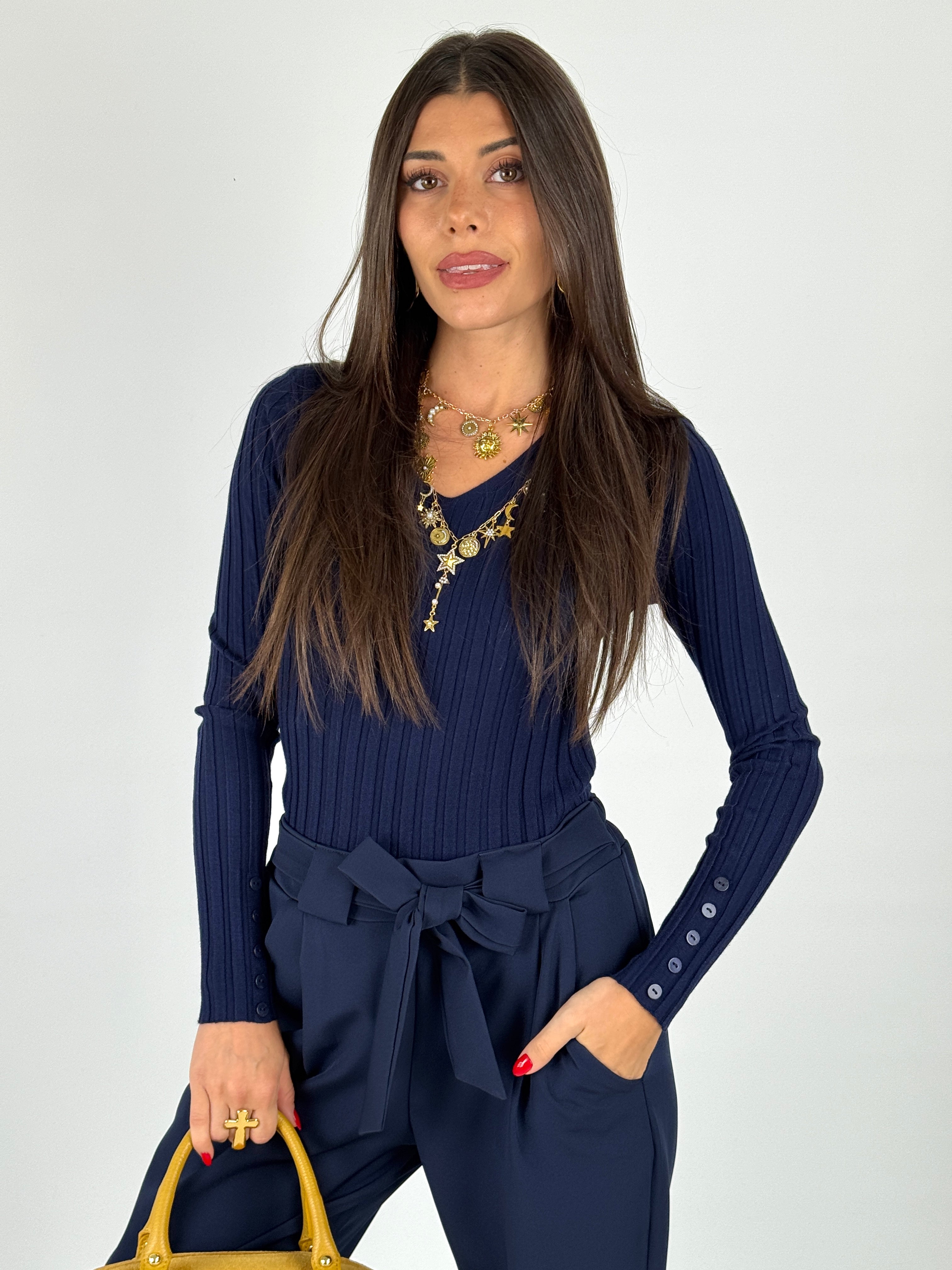 Maglia Amira blu notte