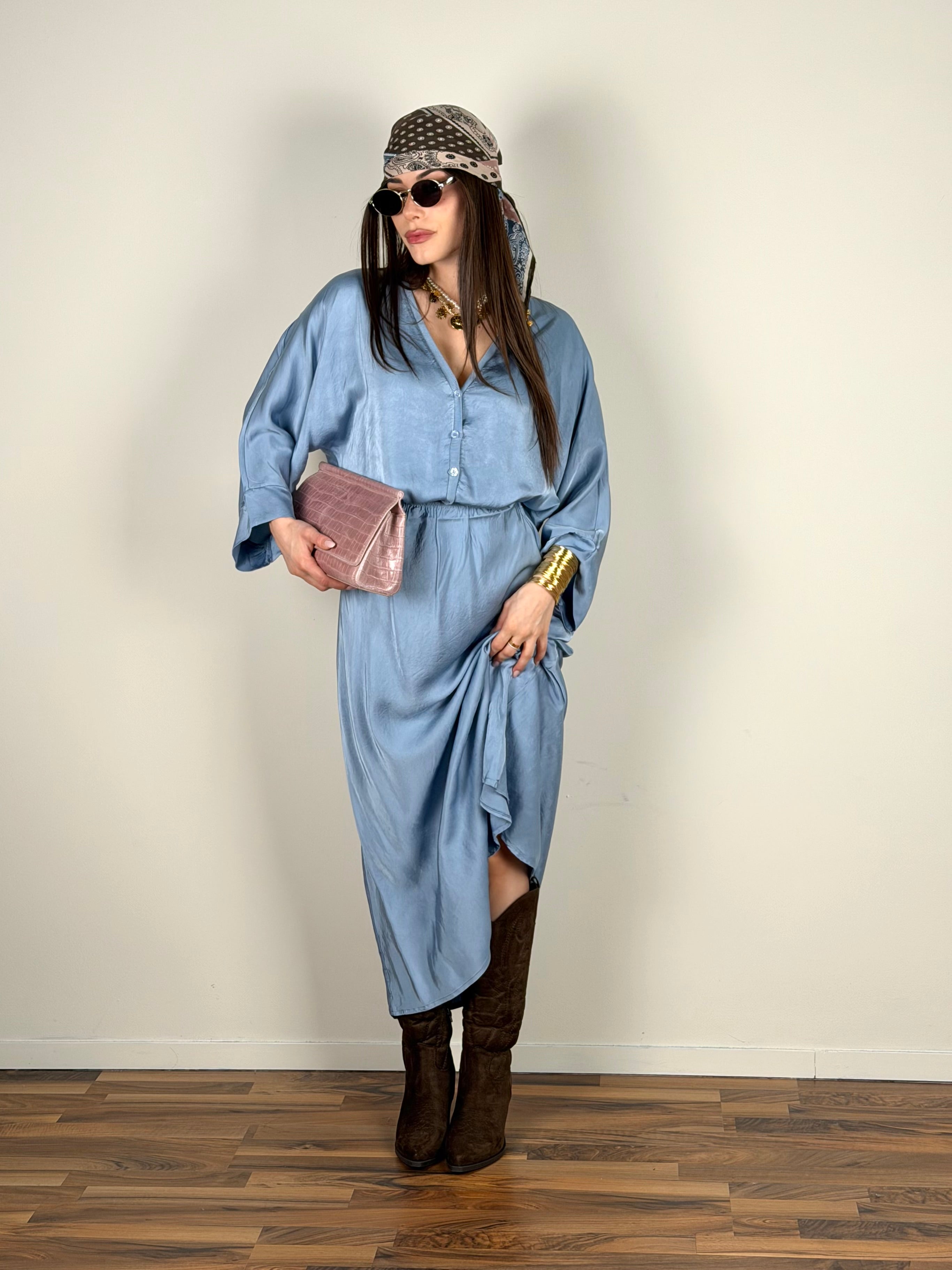 Camicia Paloma celeste