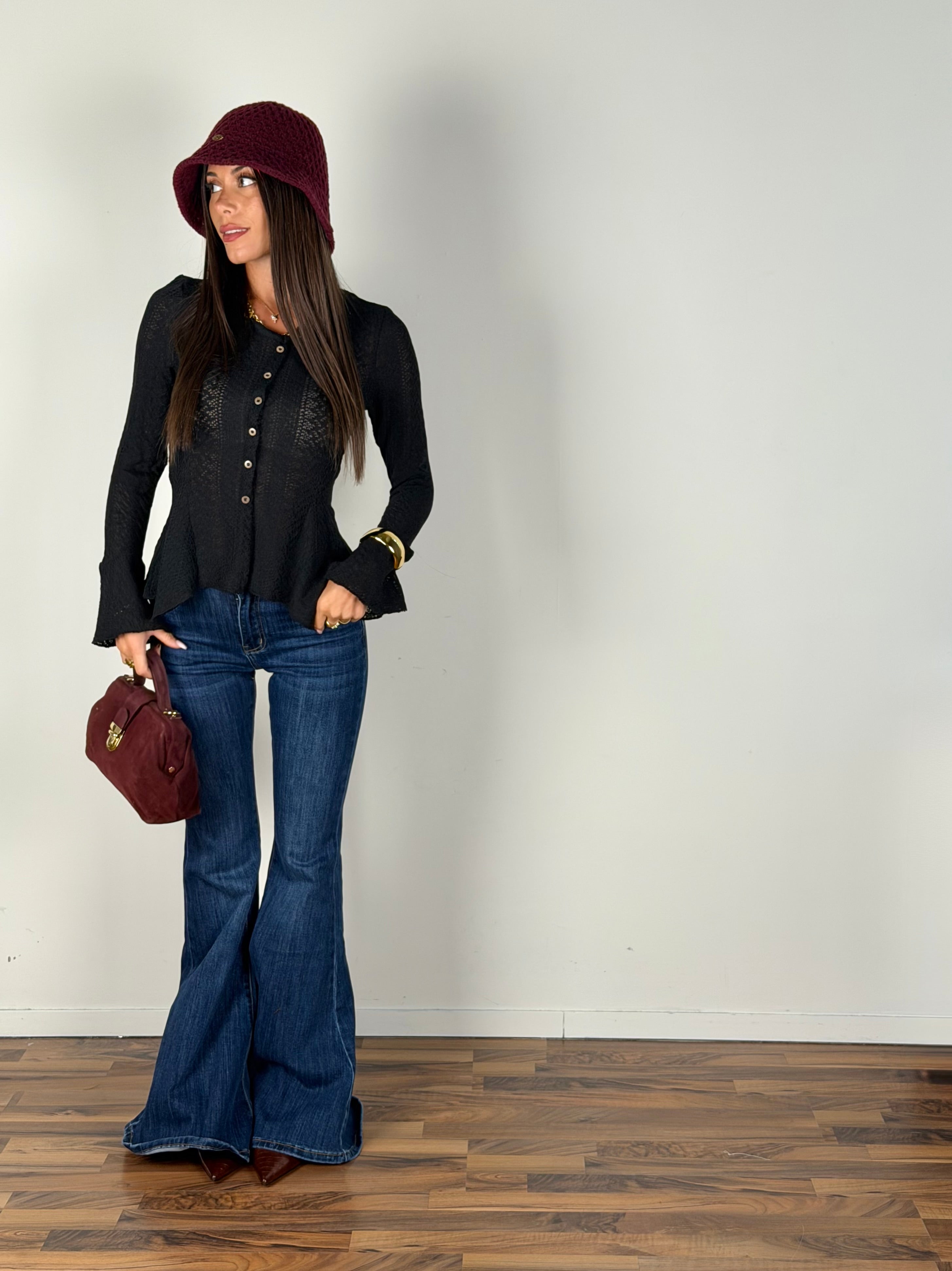 Maglia Dafne nera