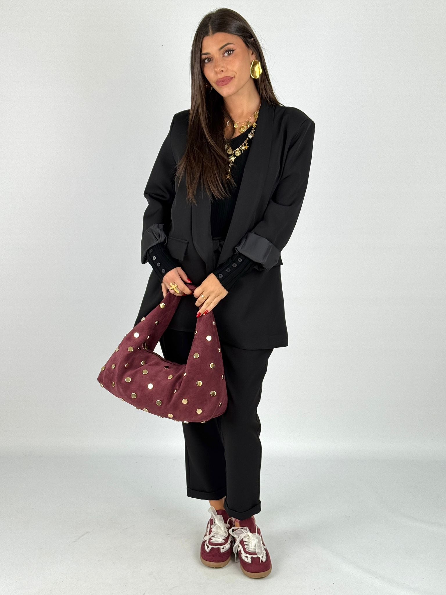 Giacca completo Amira nero