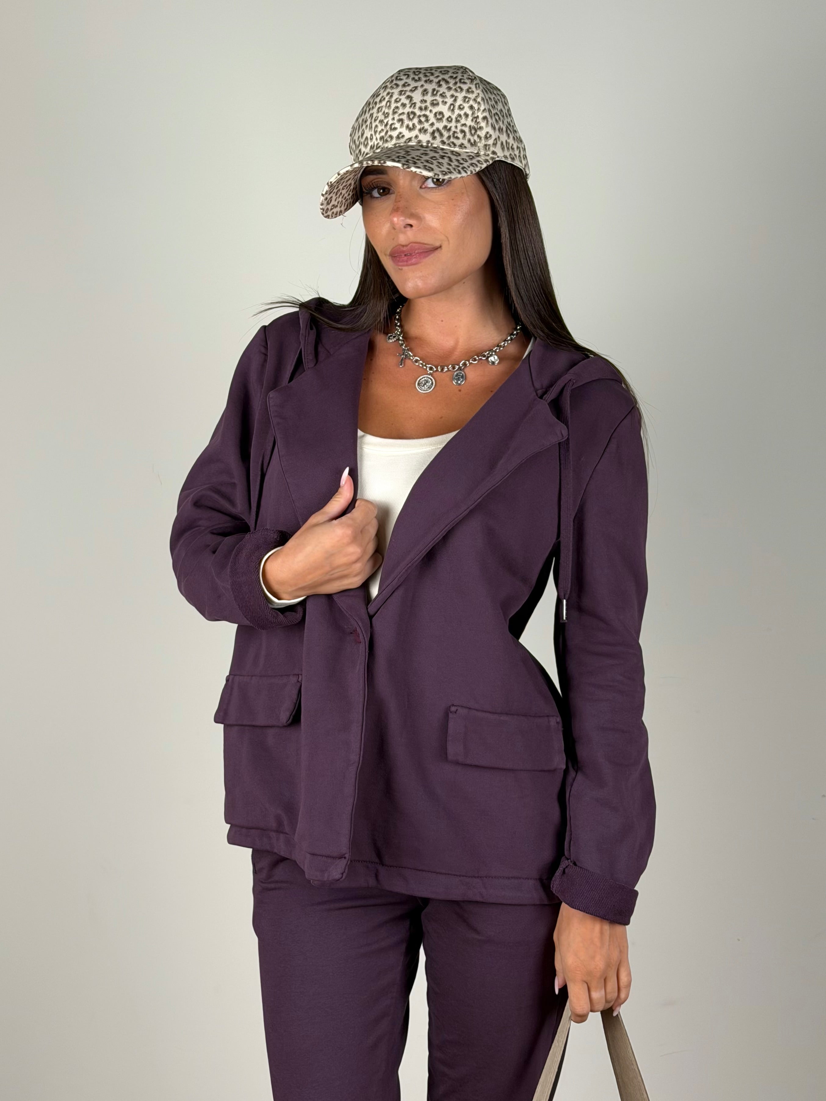 Giacca Andromeda bordeaux