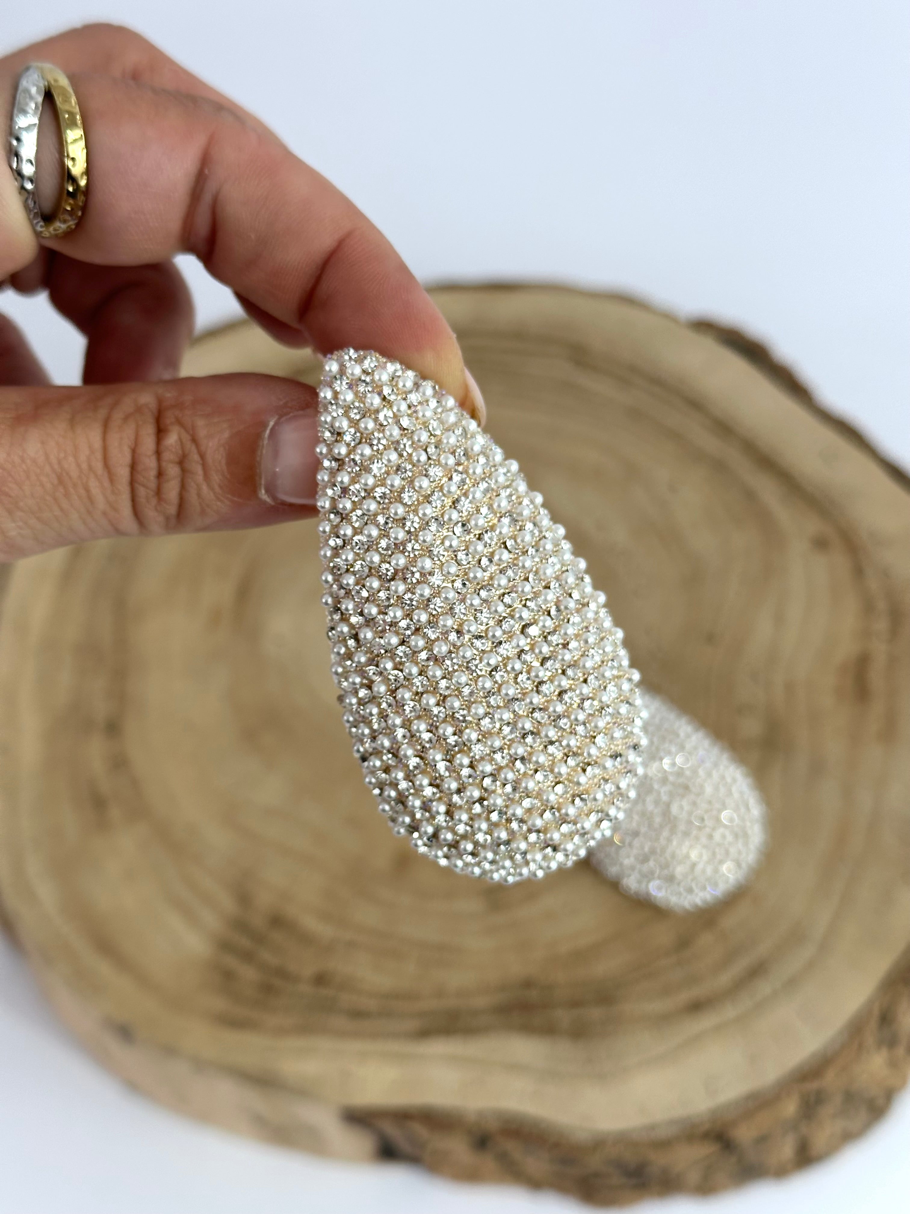 Orecchini maxi luce goccia