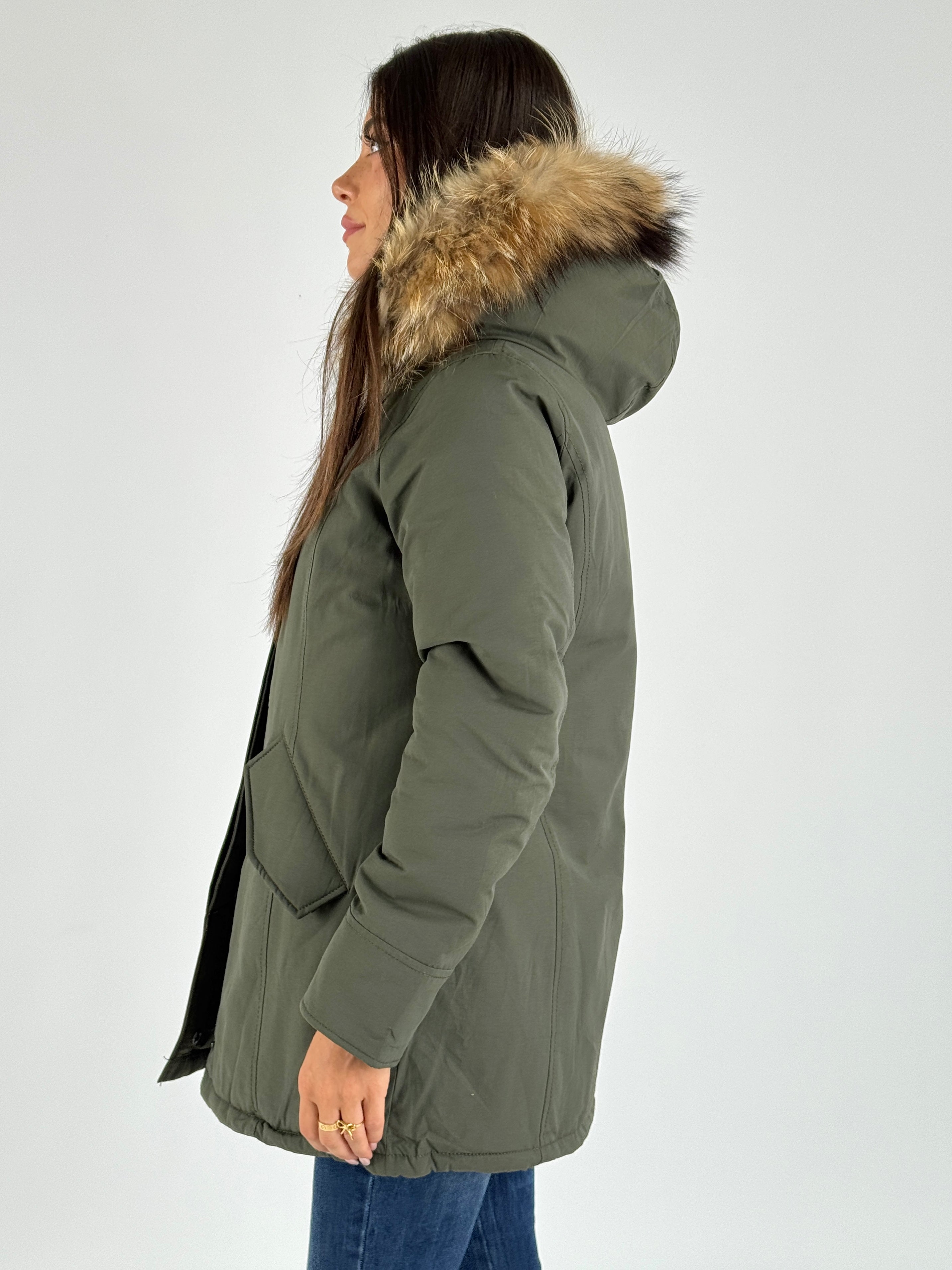 Giaccone Parka verde
