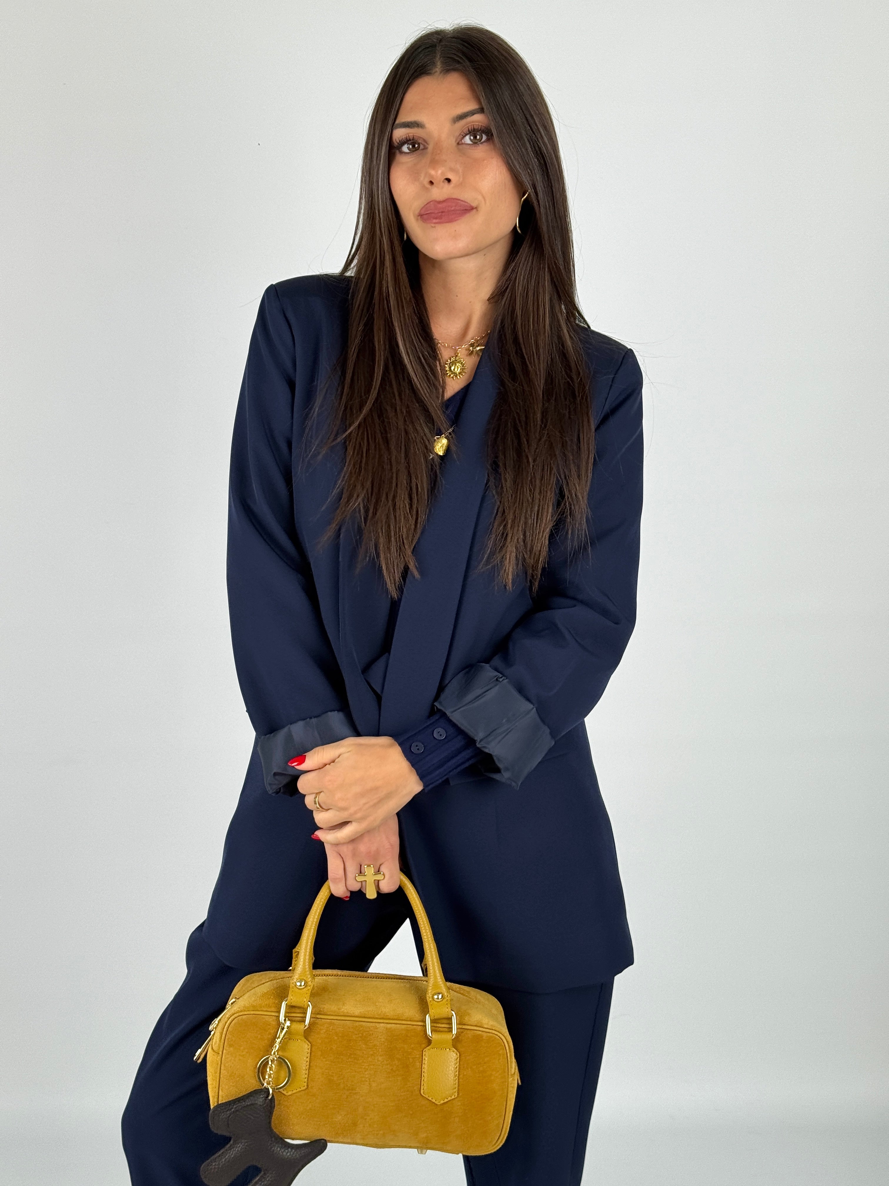 Giacca completo Amira blu notte