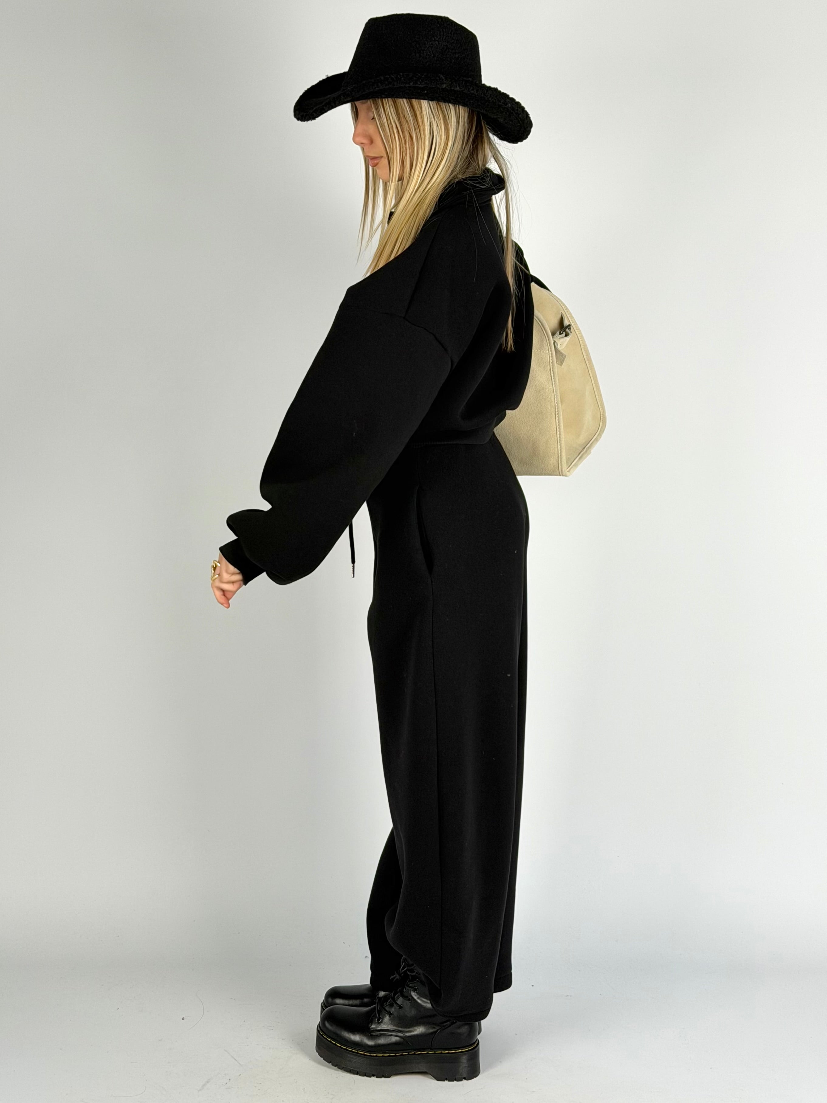 Pantalone tuta sportiva Diva nera