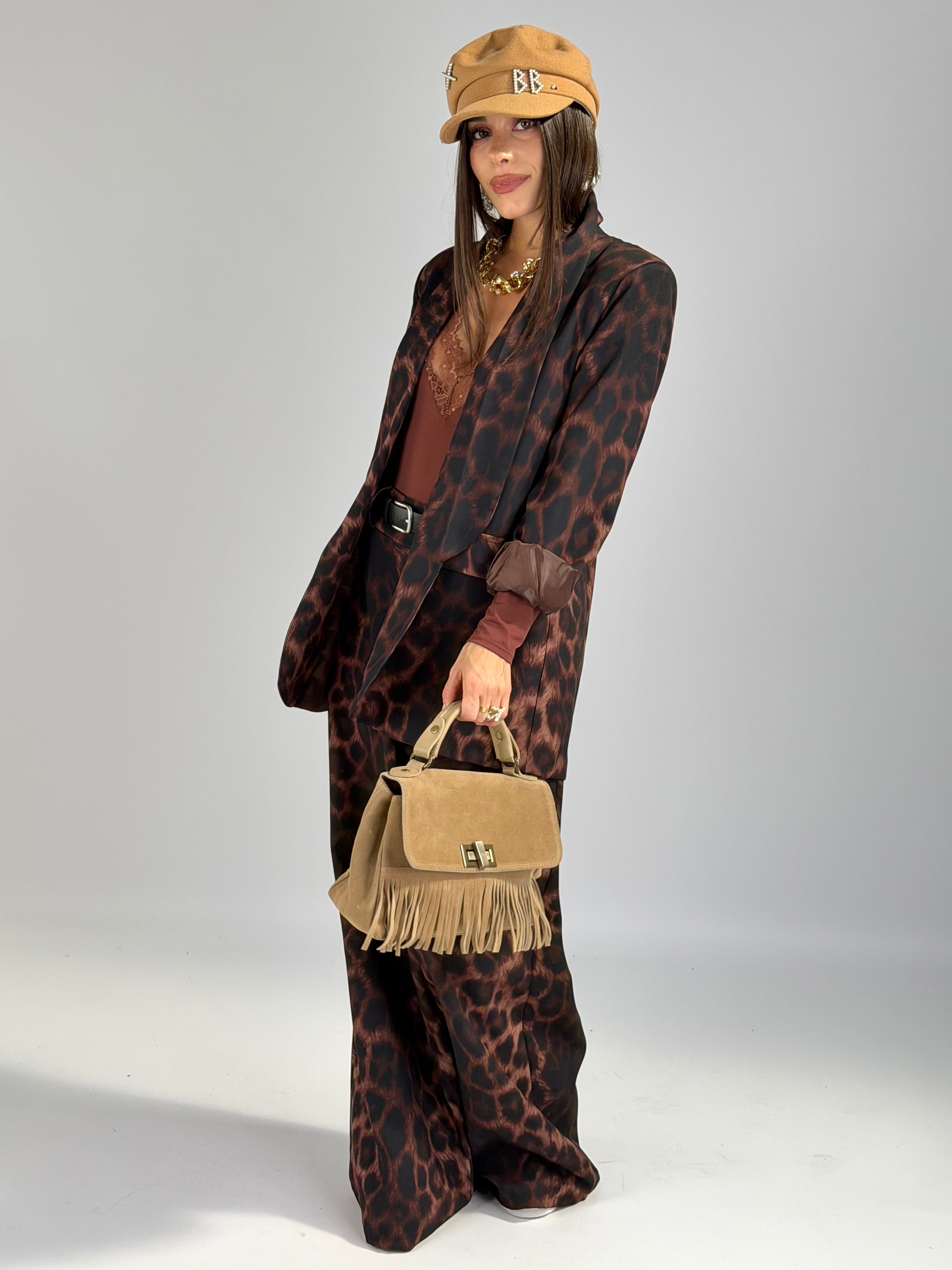 Completo leopardato Isabella