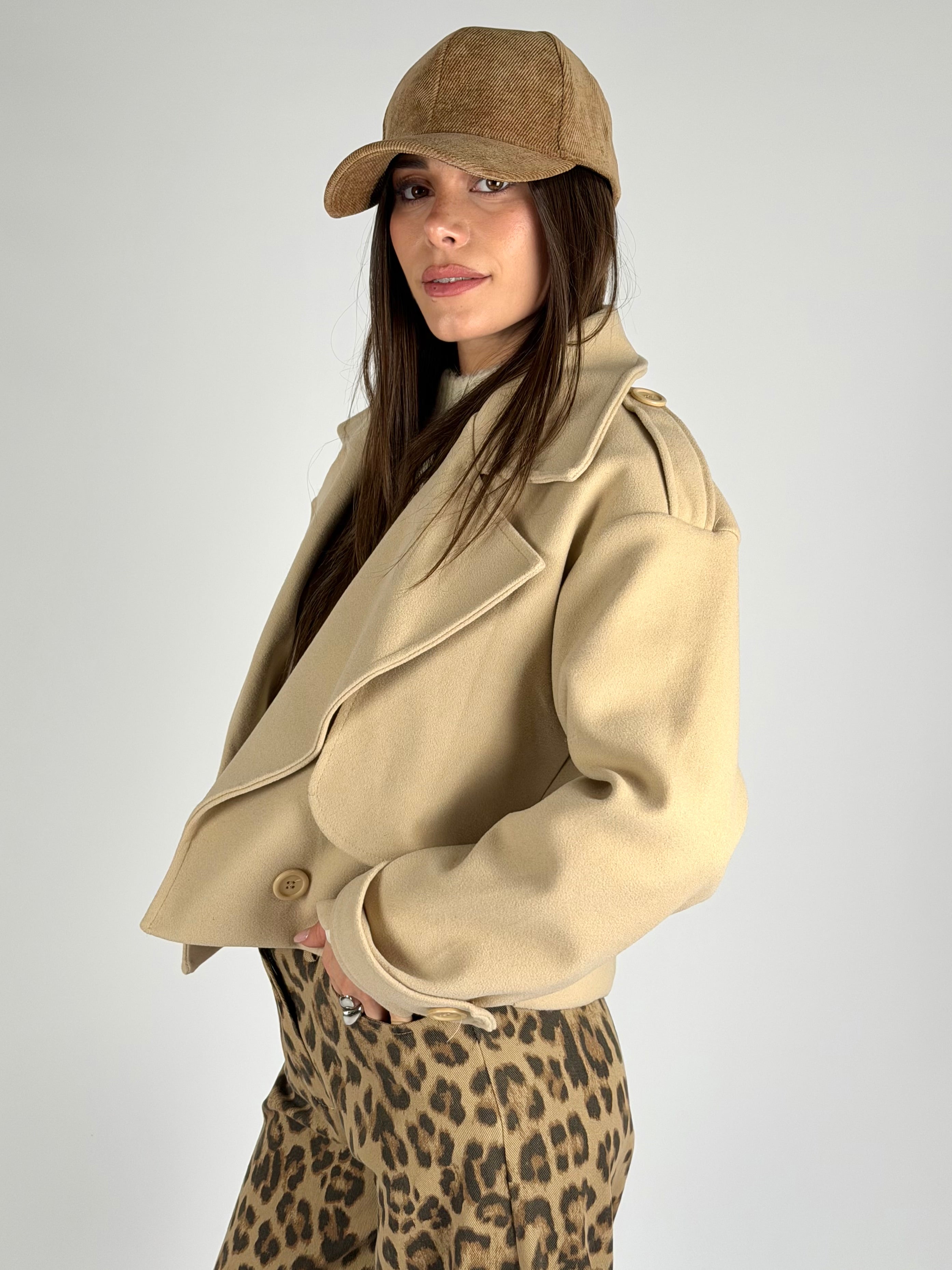 Cappotto Claire beige