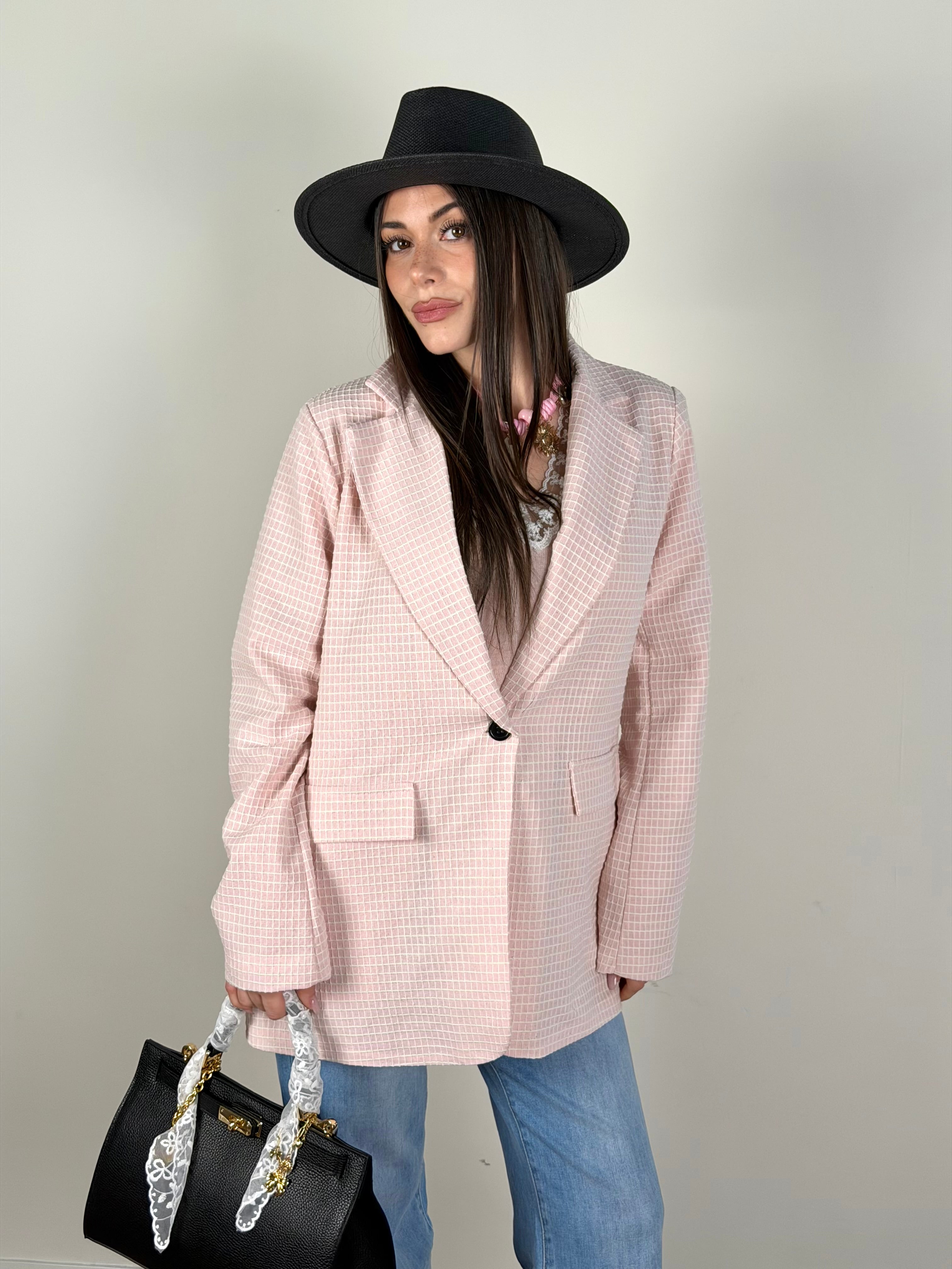 Giacca Vittoria rosa