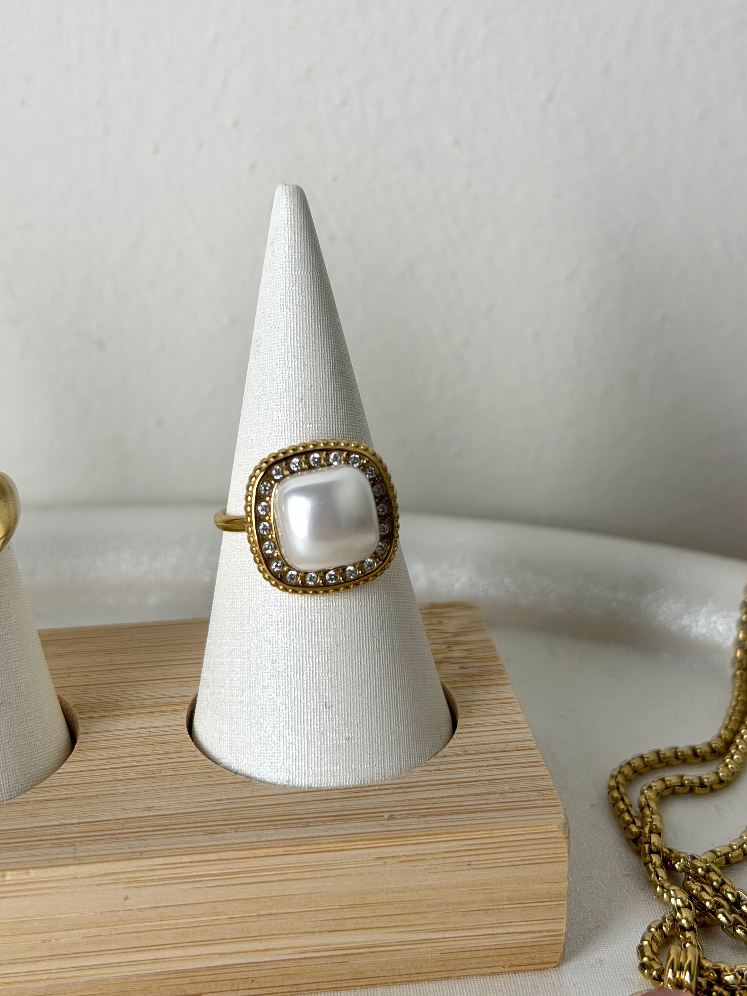 Anello Charlotte - collezione perla