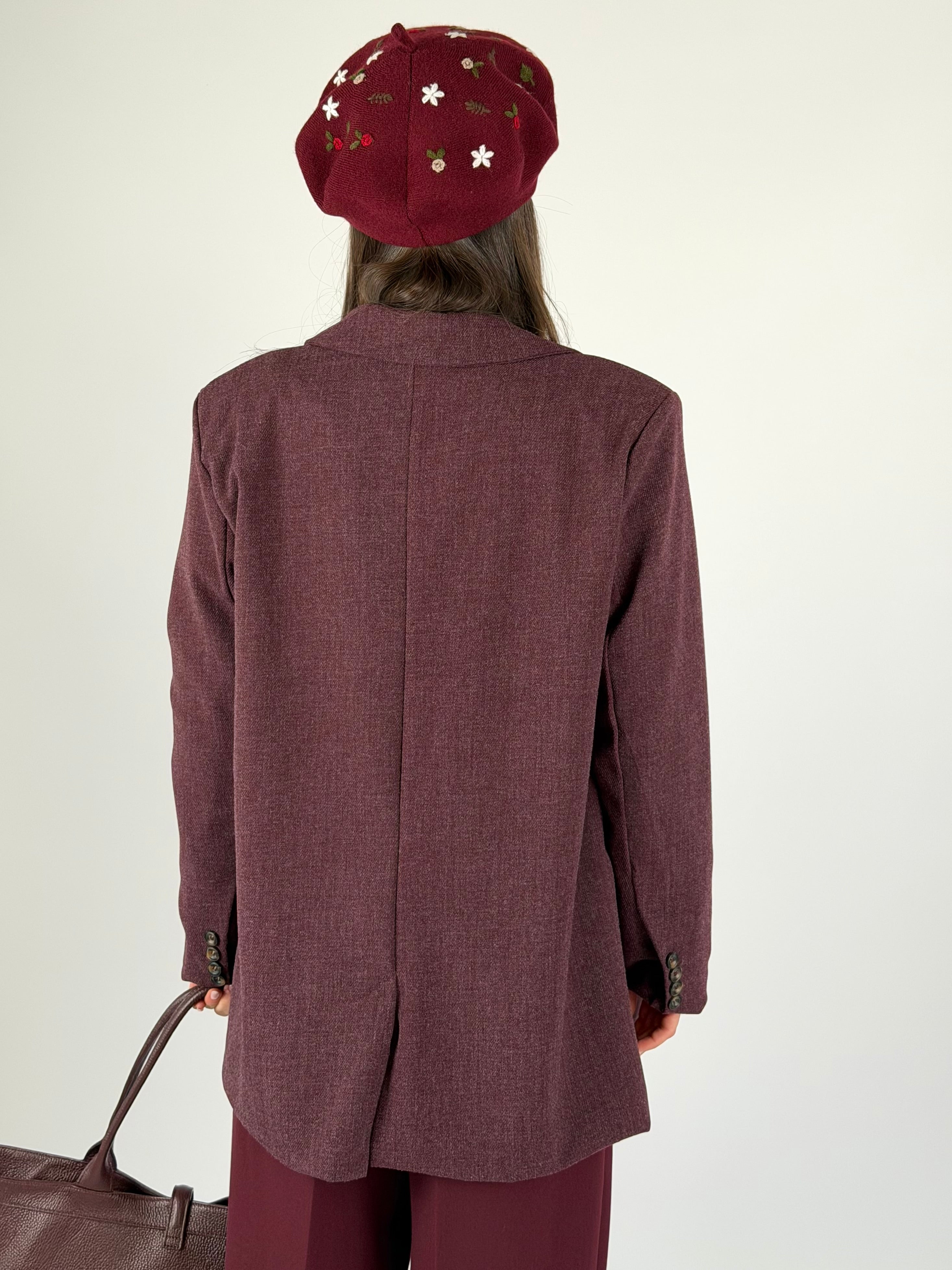 Giacca Tayler bordeaux