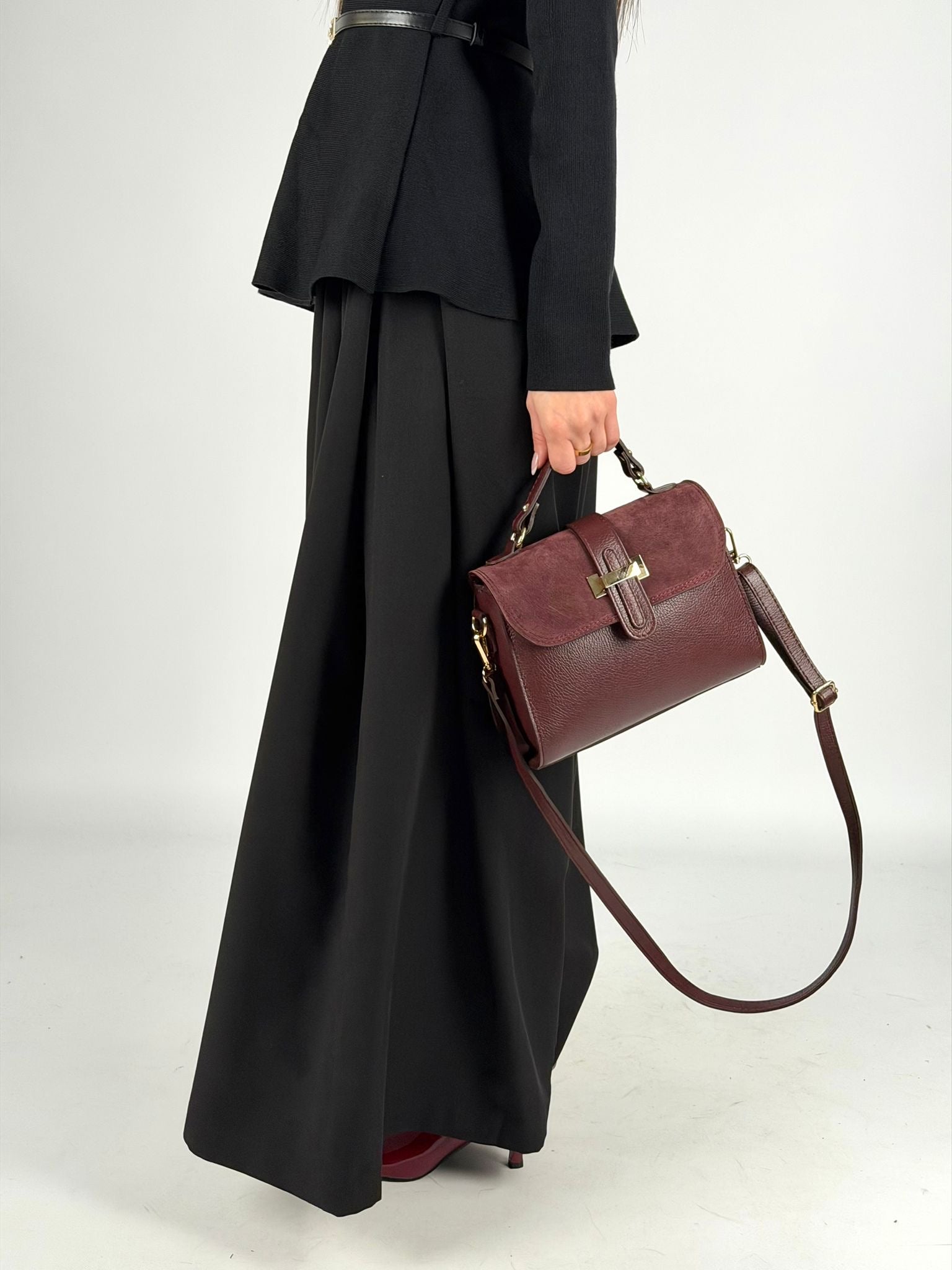 Pantalone bonton nero