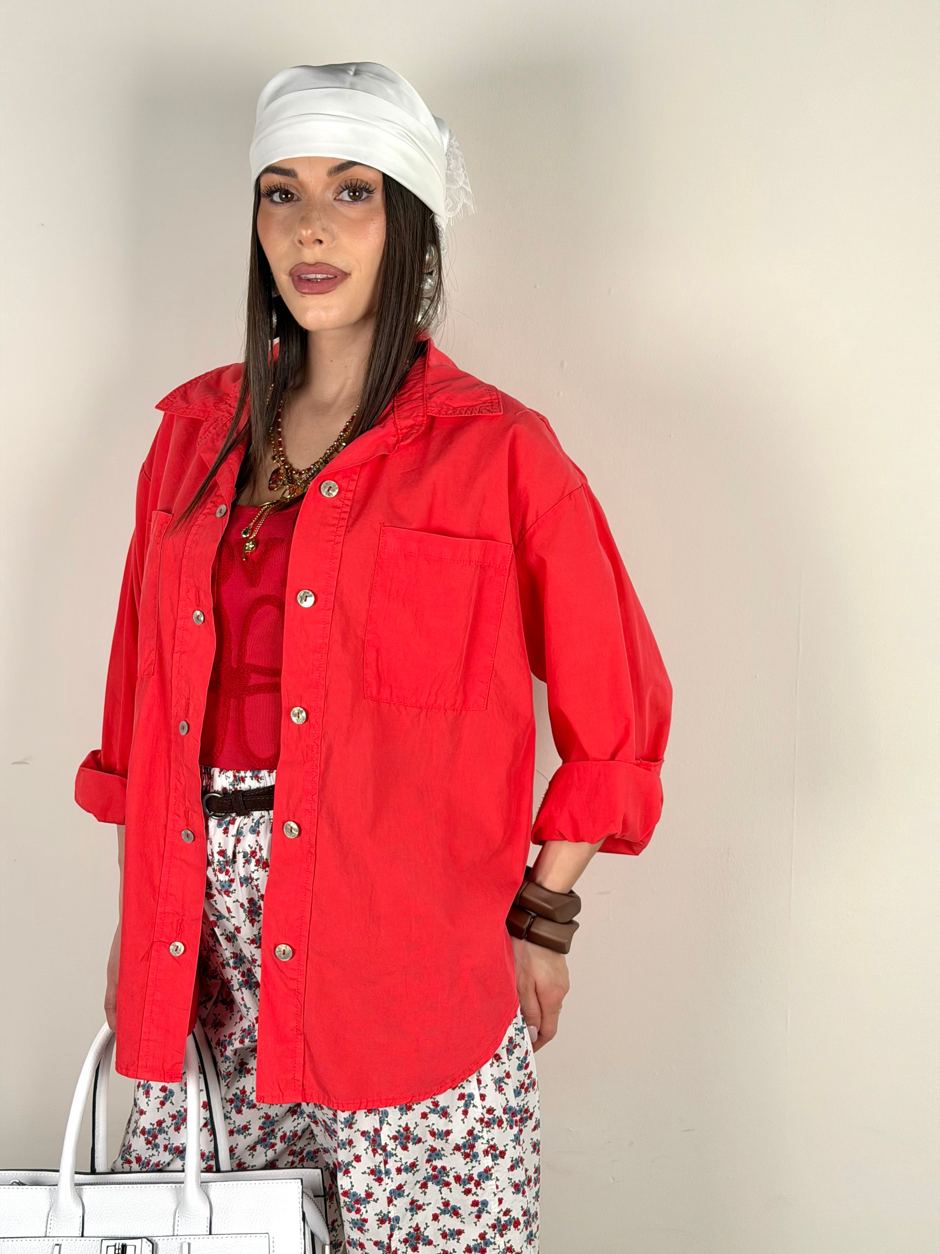 Camicia Ines rosso