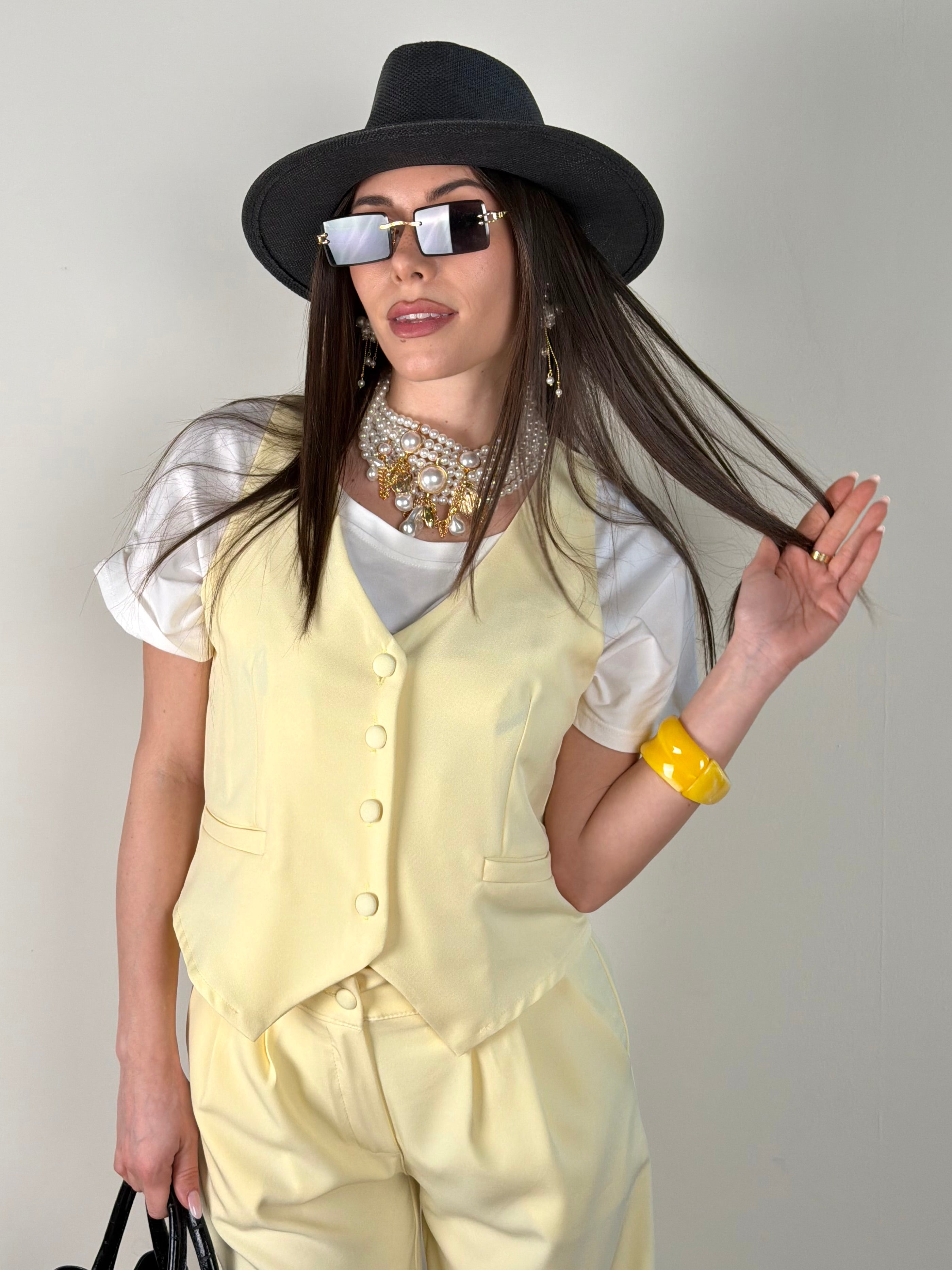 Gilet Luxe giallo