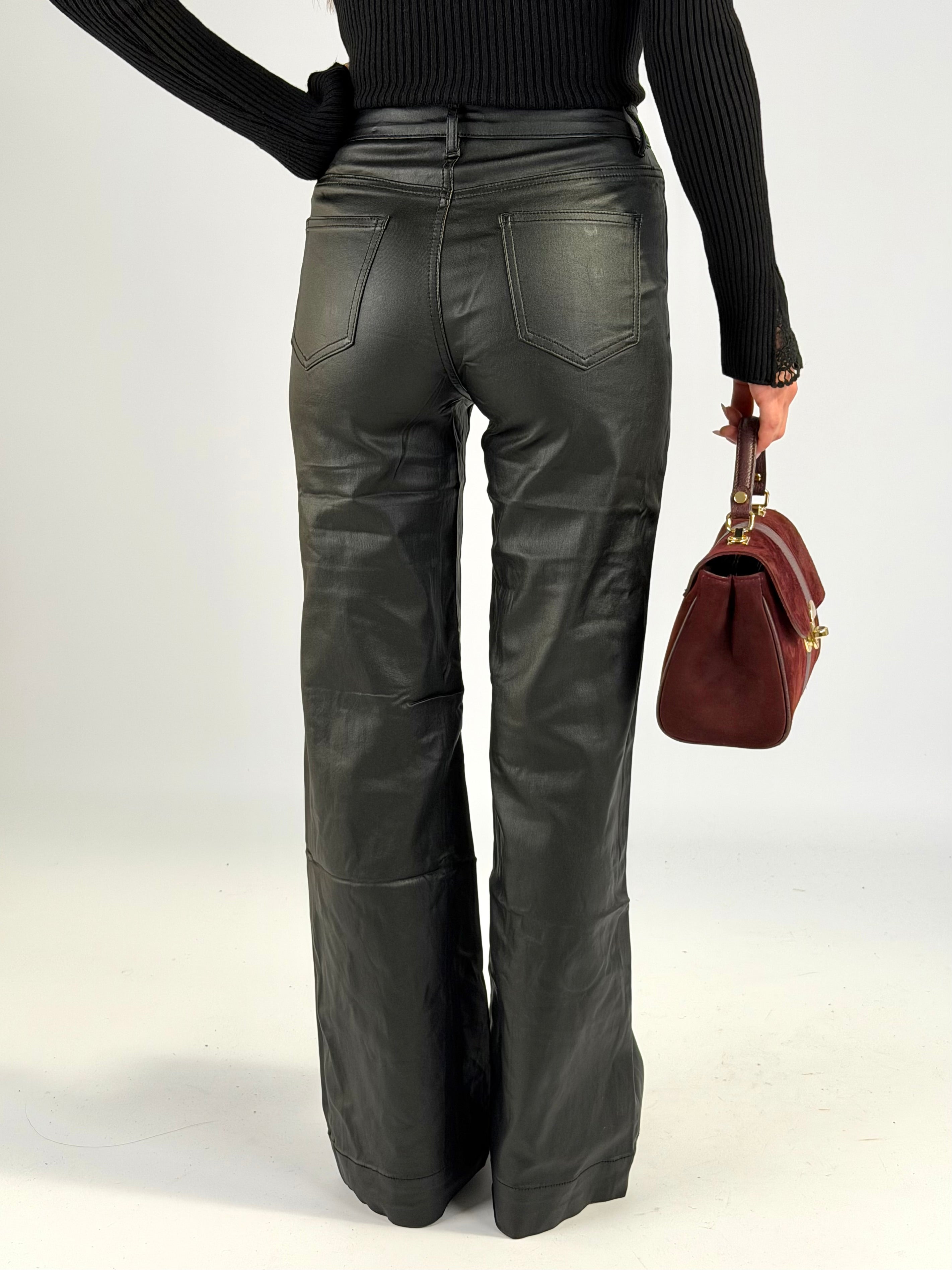 Pantalone ecopelle Olimpia