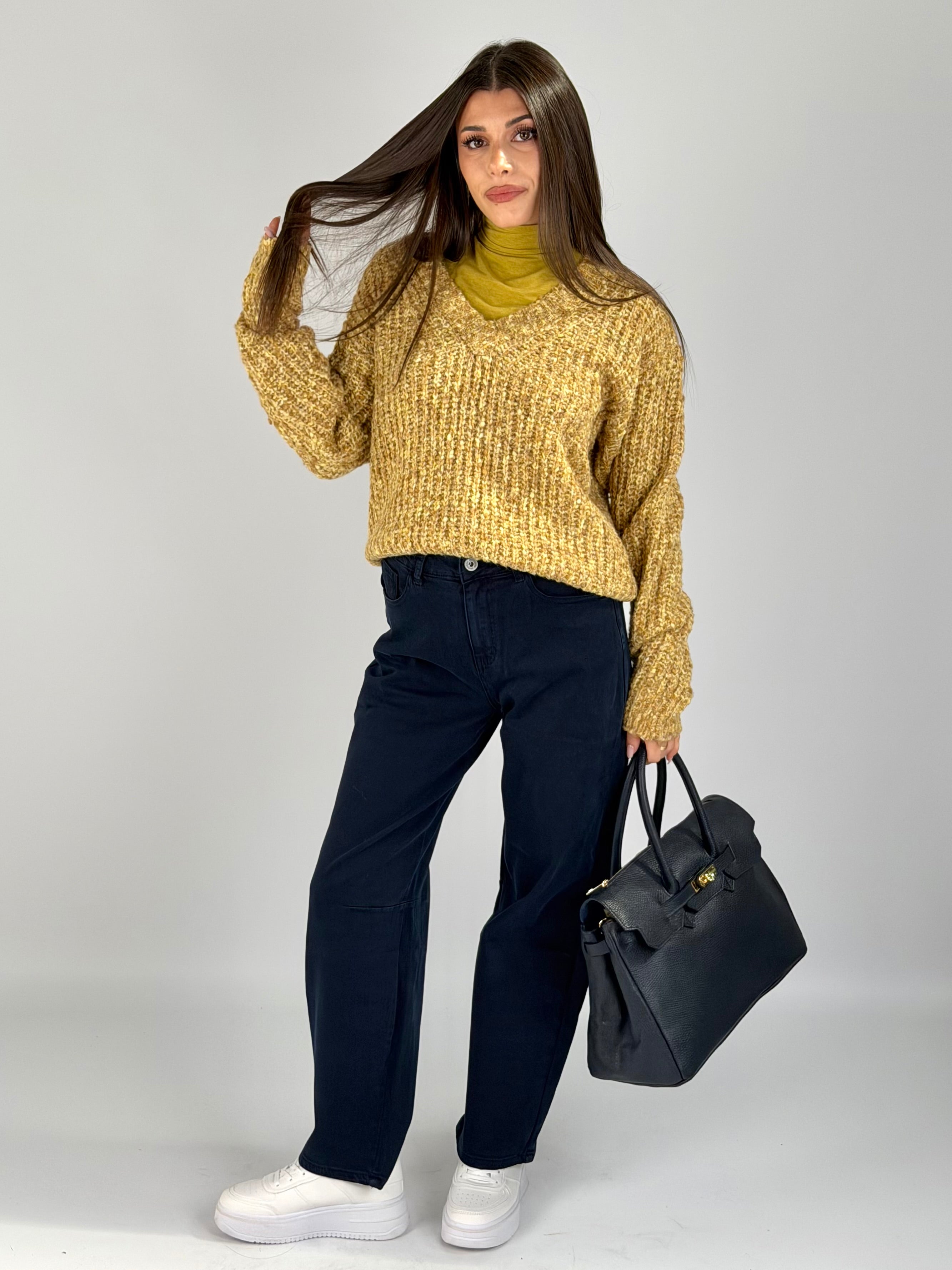 Maglia Taylor senape