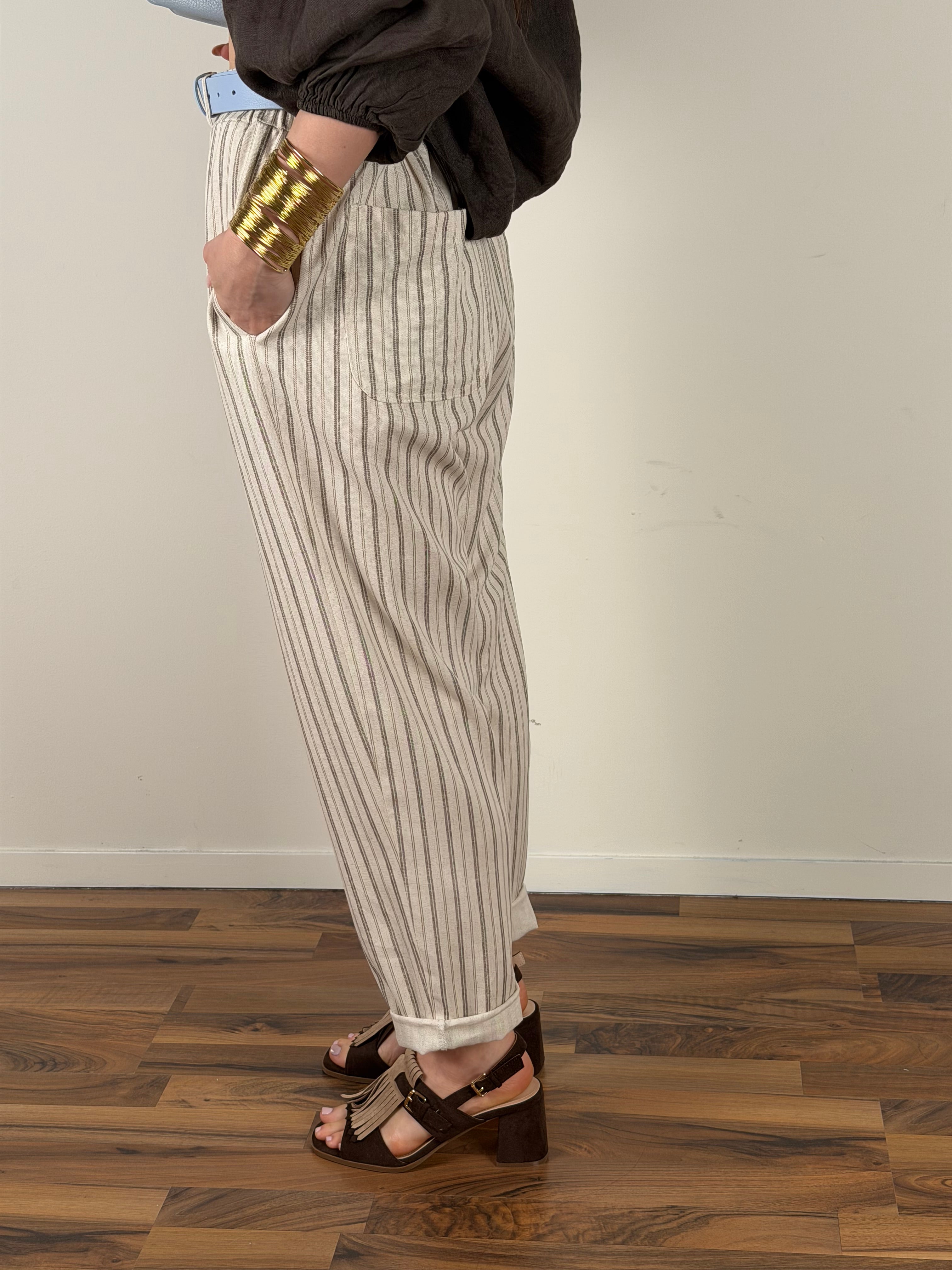 Pantalone Madrid beige
