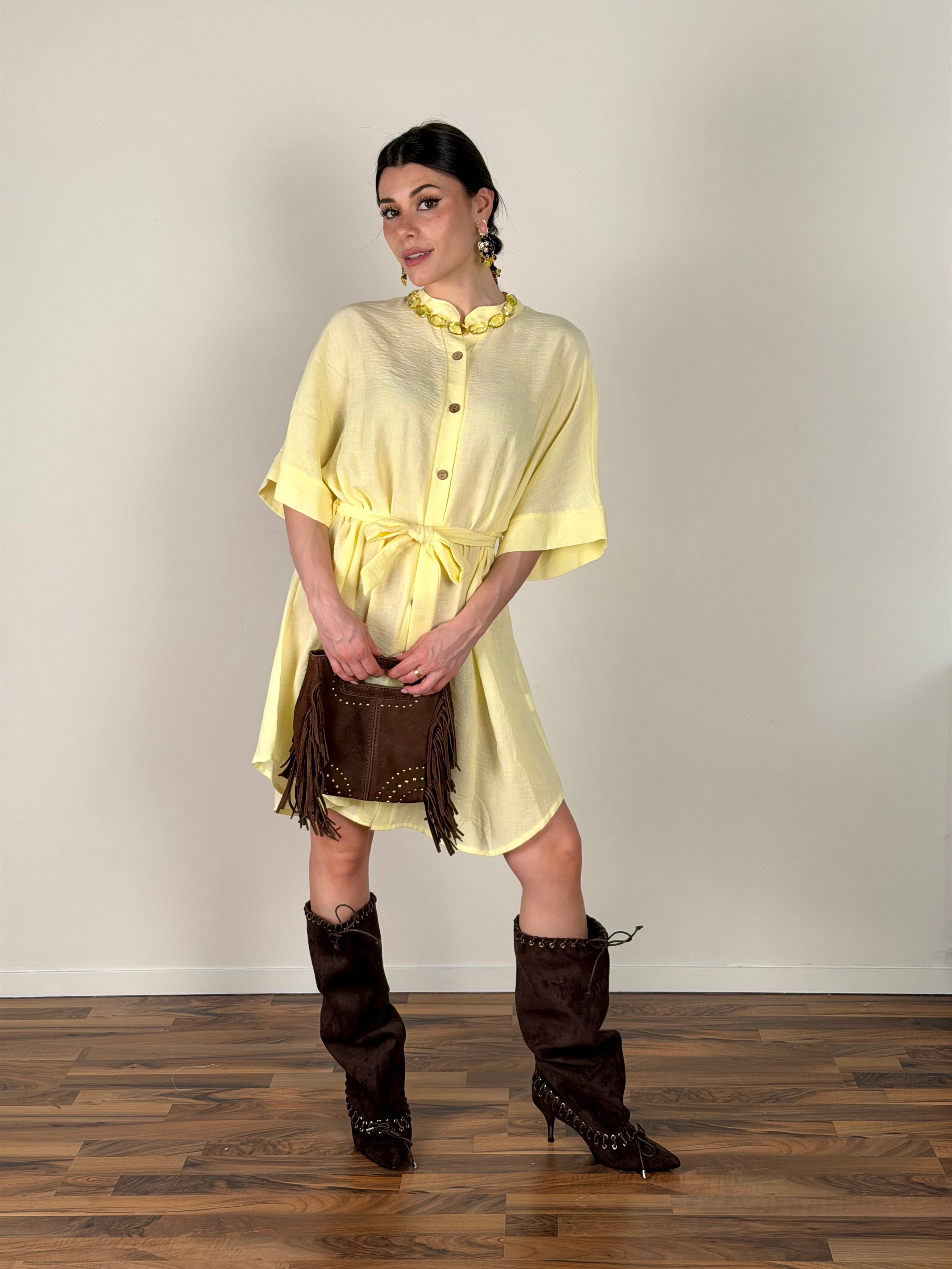 Abito Sharon giallo