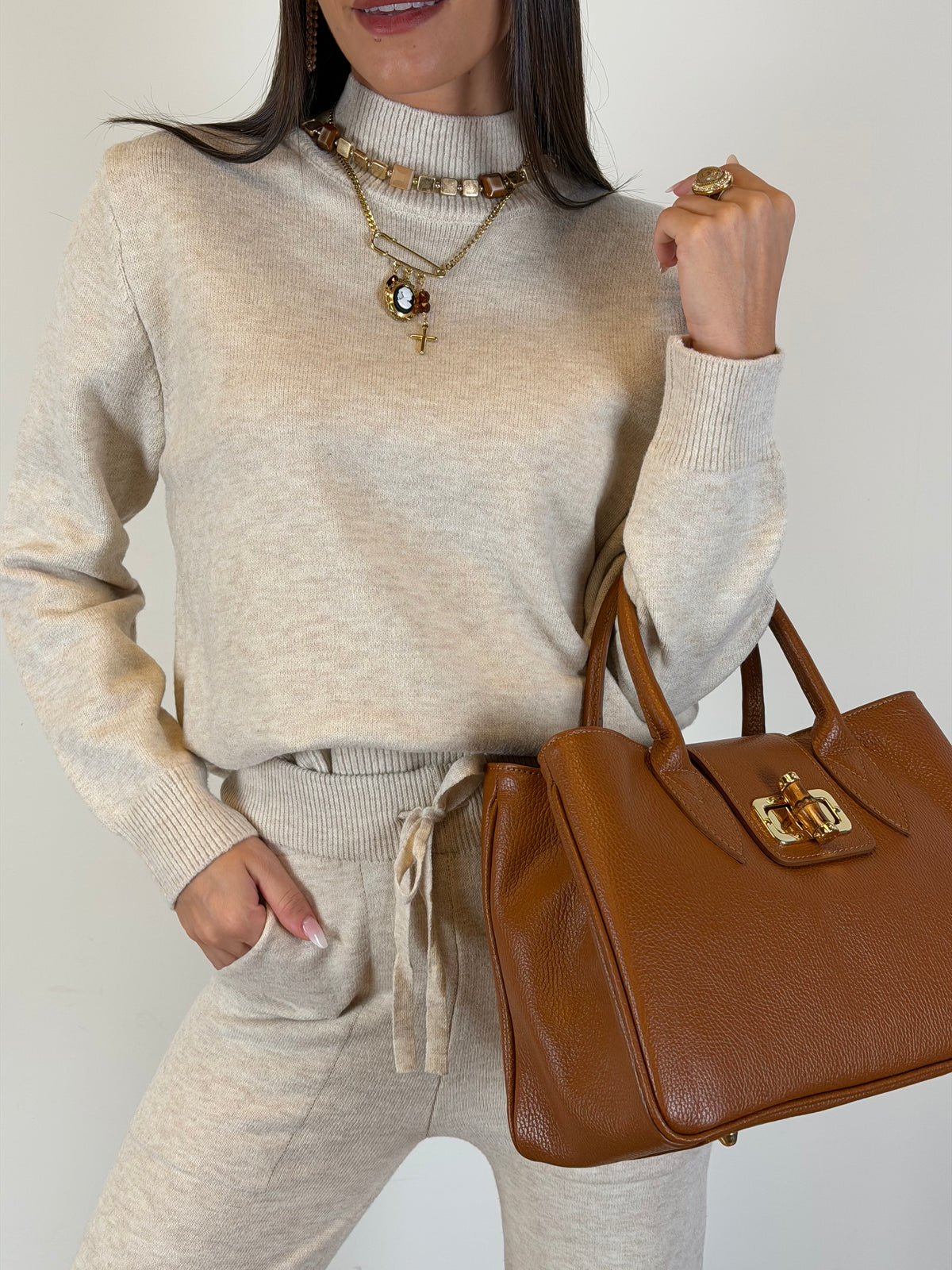 Tuta Cozy beige
