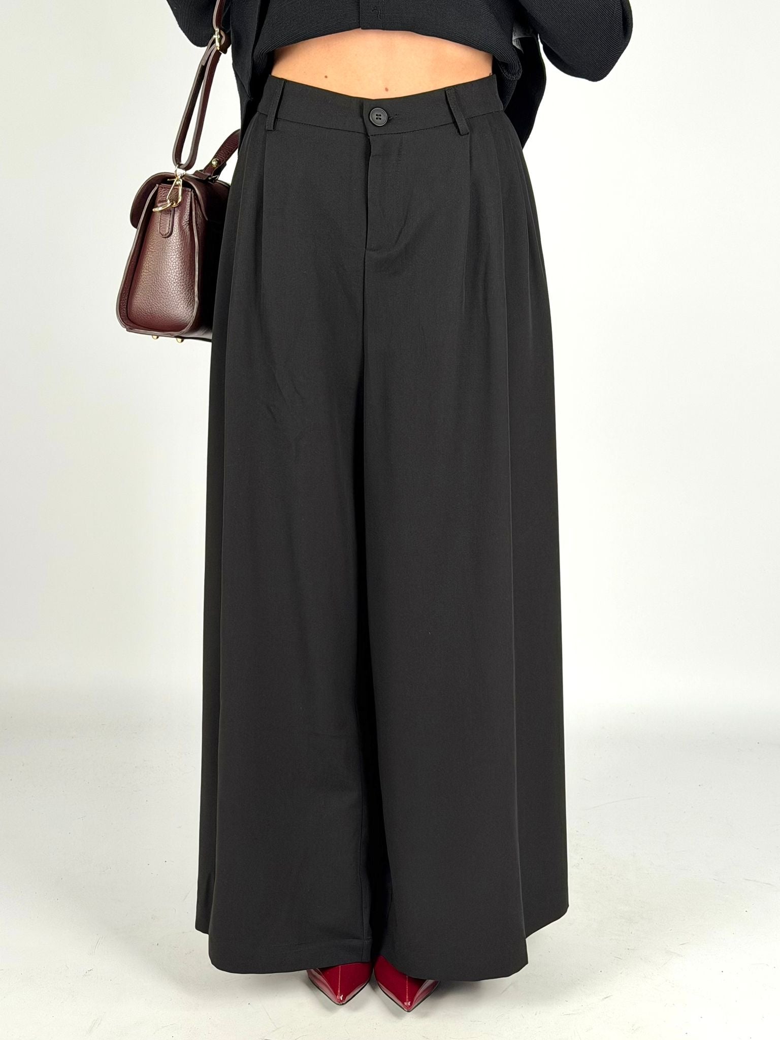 Pantalone bonton nero