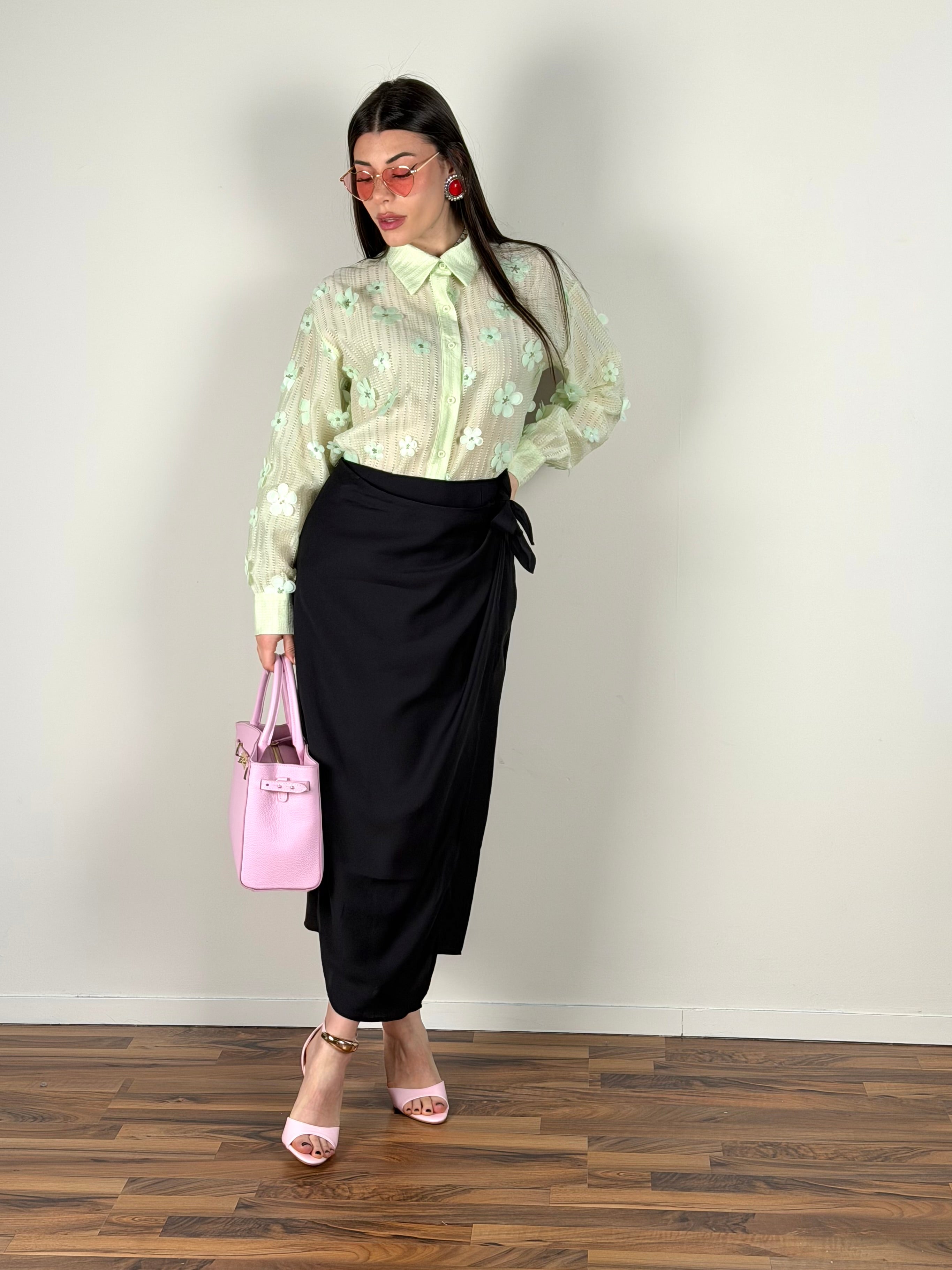 Camicia Lulù verde
