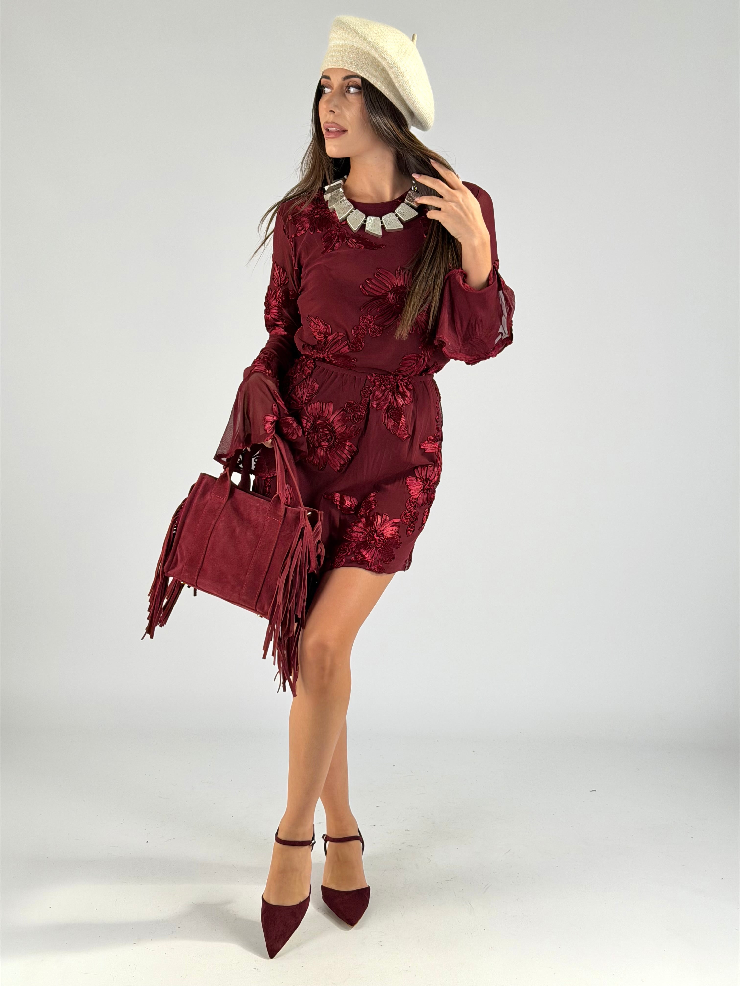 Completo Karol bordeaux