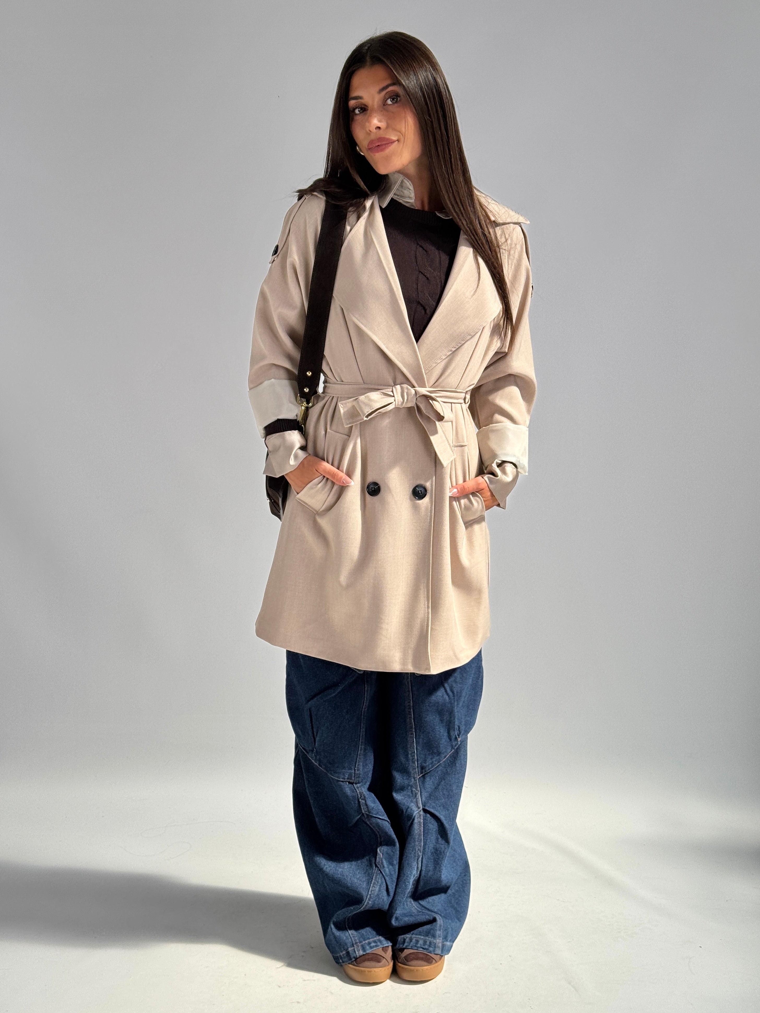 Trench 3/4 beige