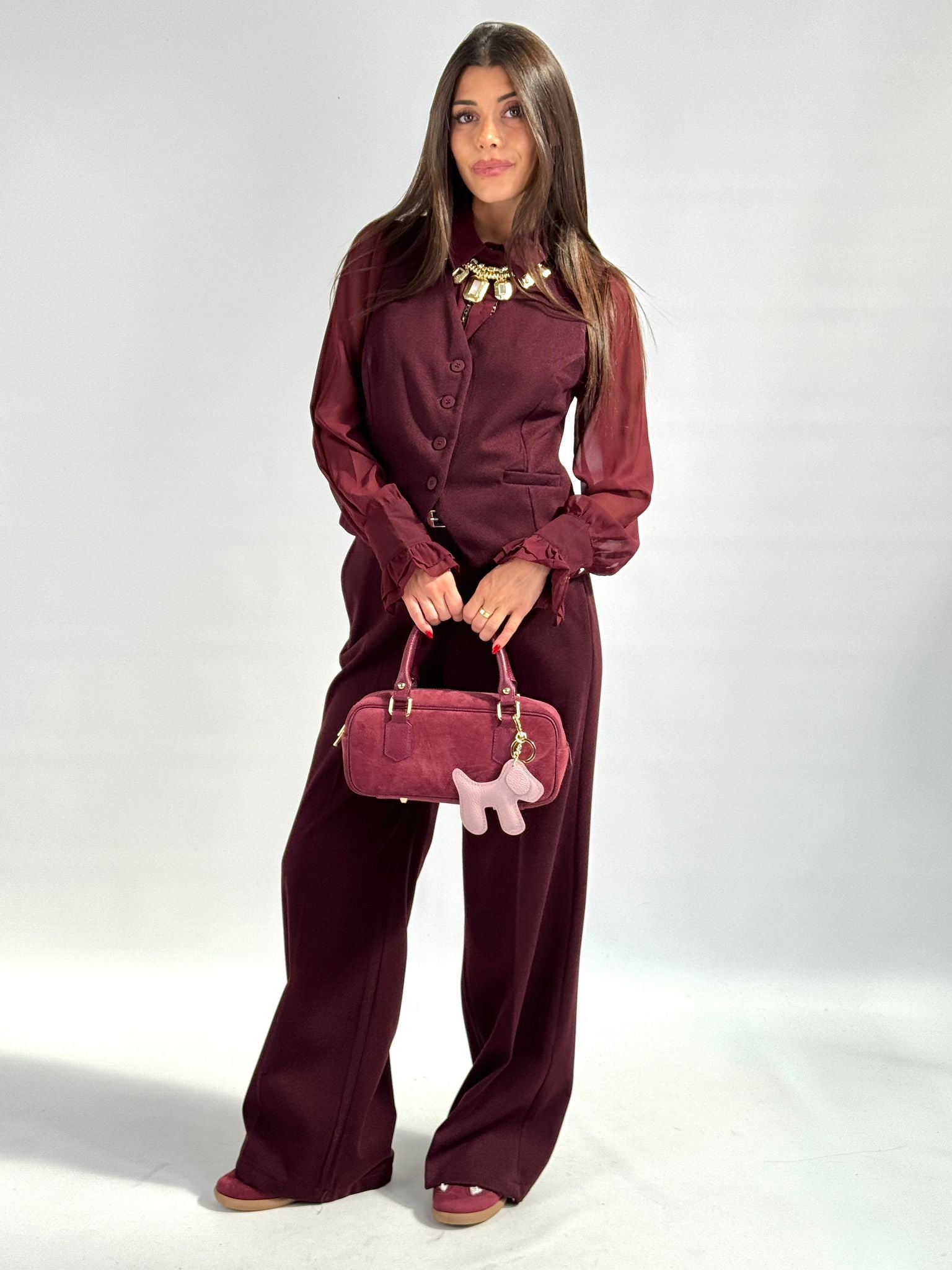 Completo Svezia bordeaux