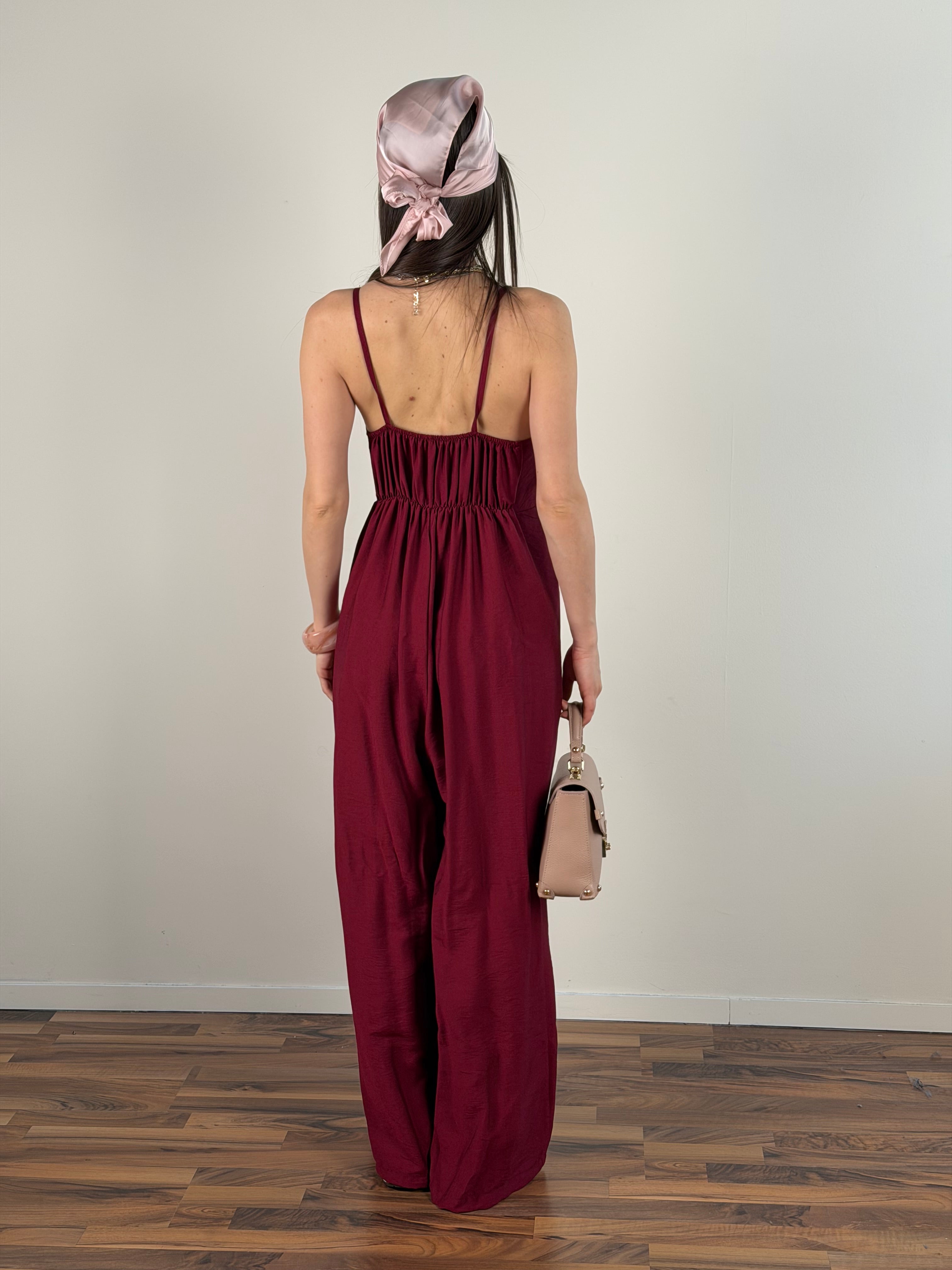 Tuta Cora bordeaux