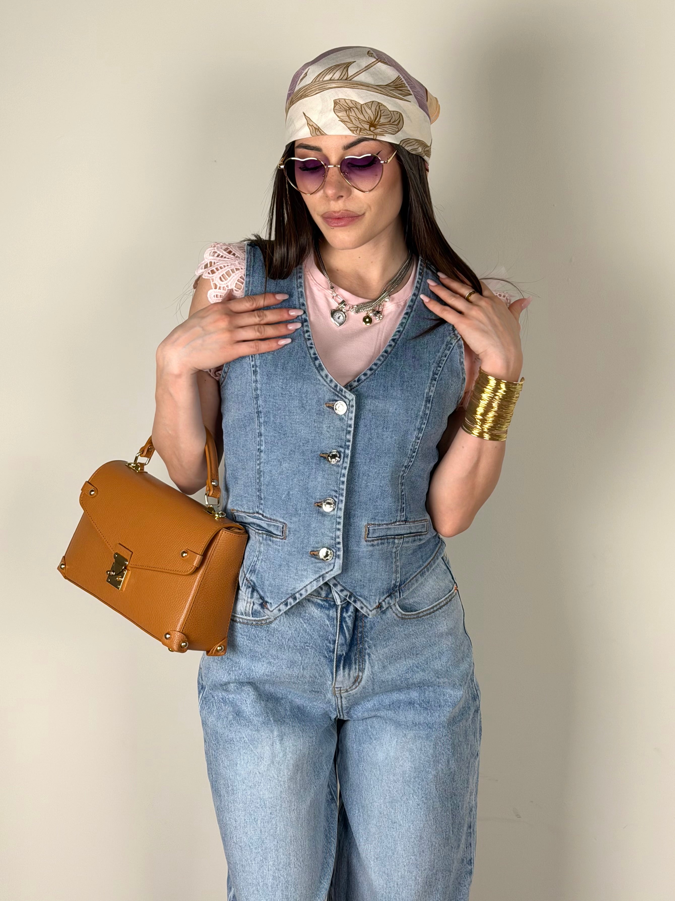 Gilet jeans Barcellona