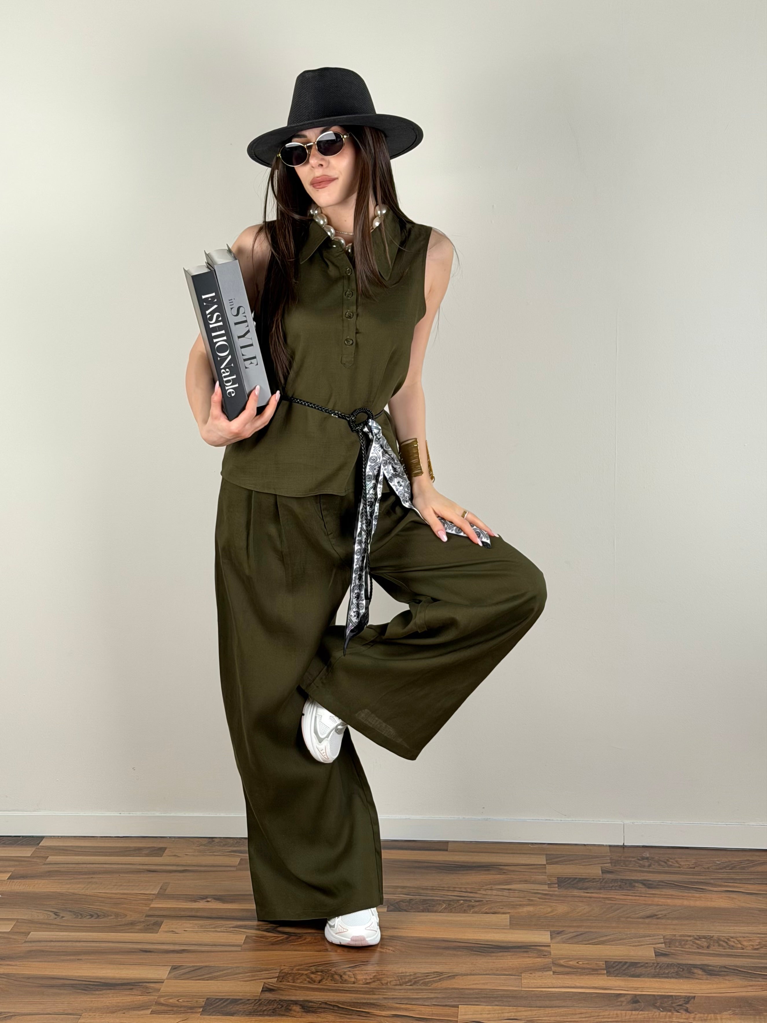 Gilet Paradise verde