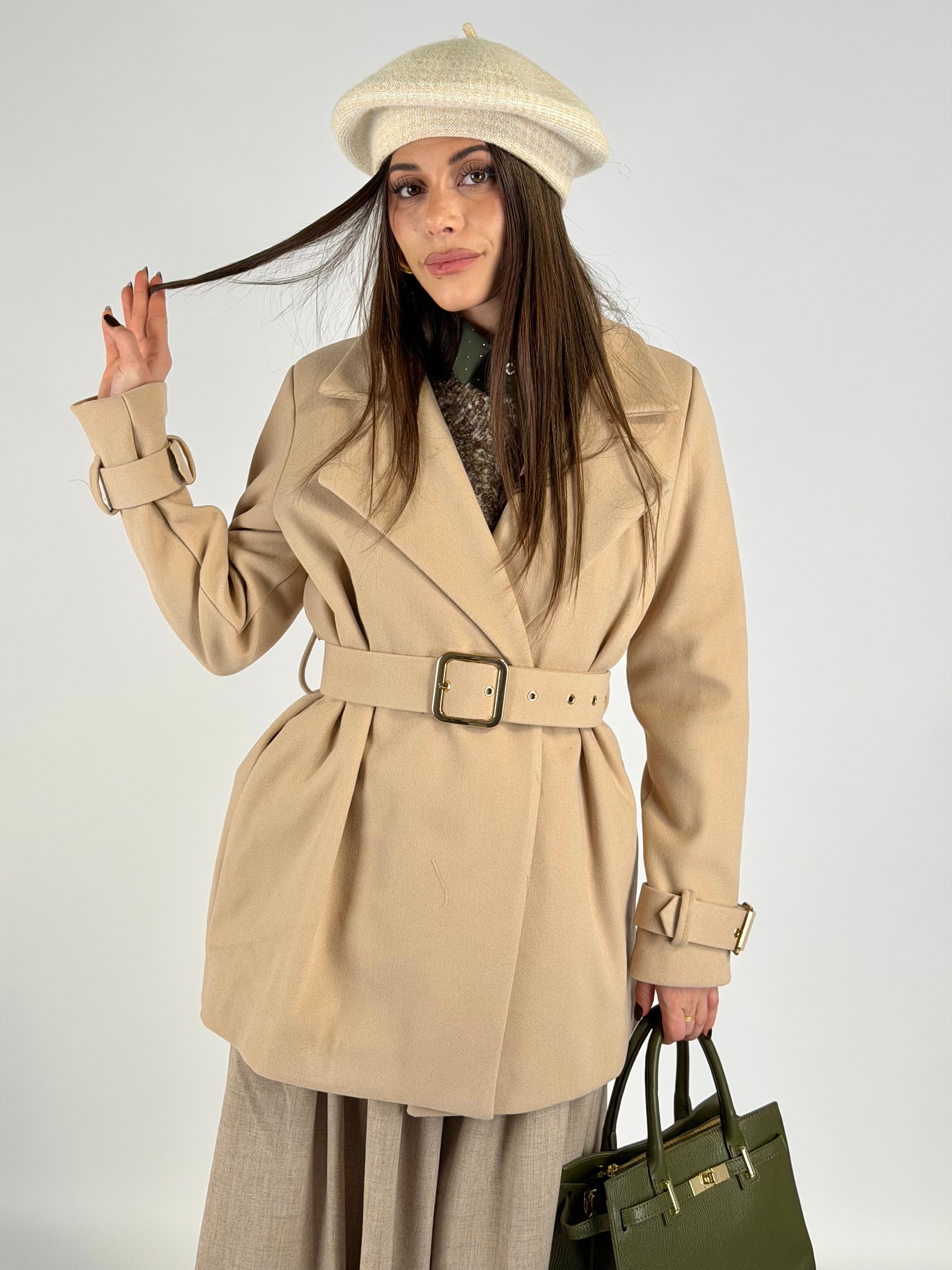 Cappotto Dorotea beige