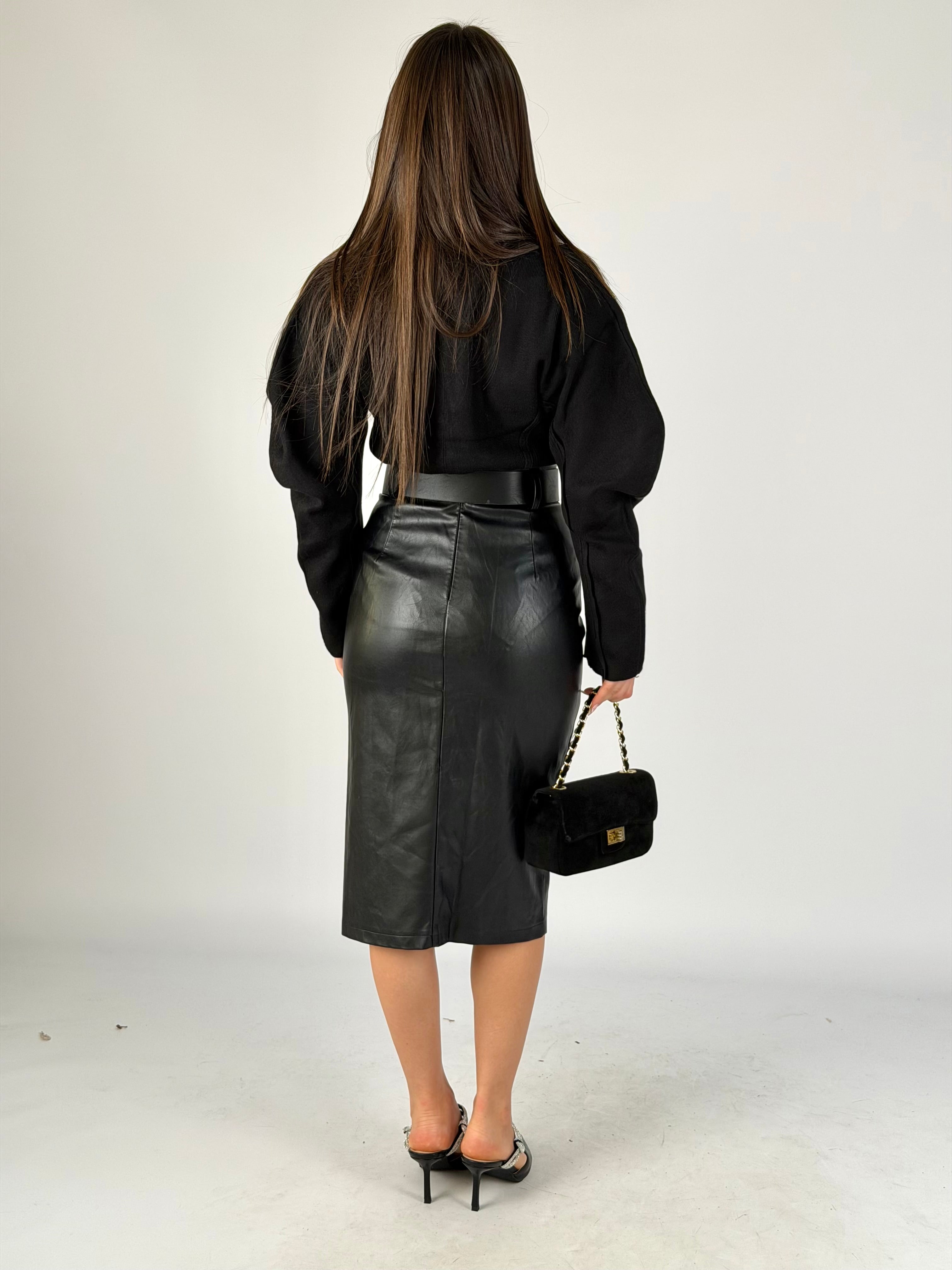 Gonna lunghette merilyn nera