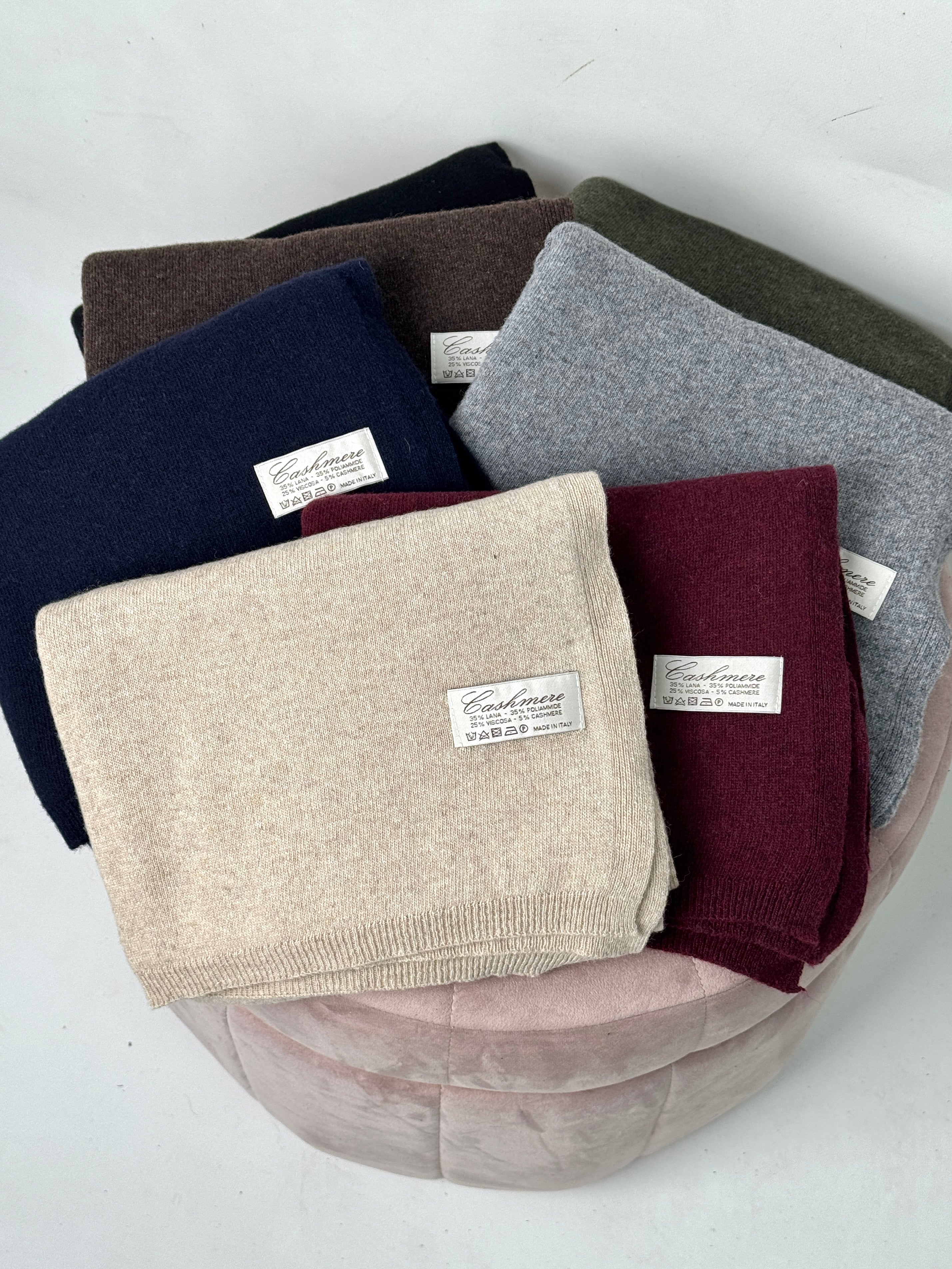 Sciarpa Cashmere - 7 colori