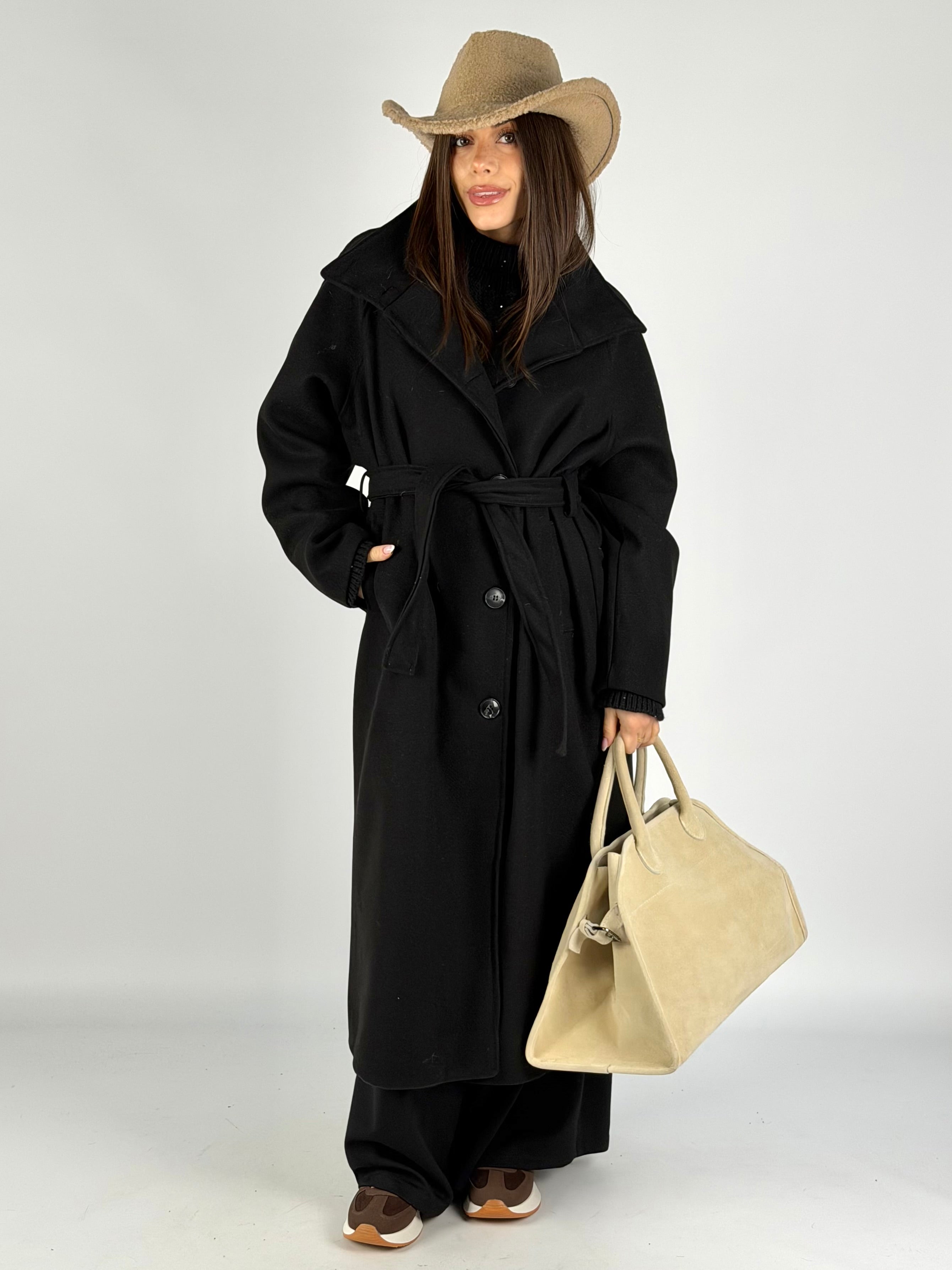 Cappotto Office nero