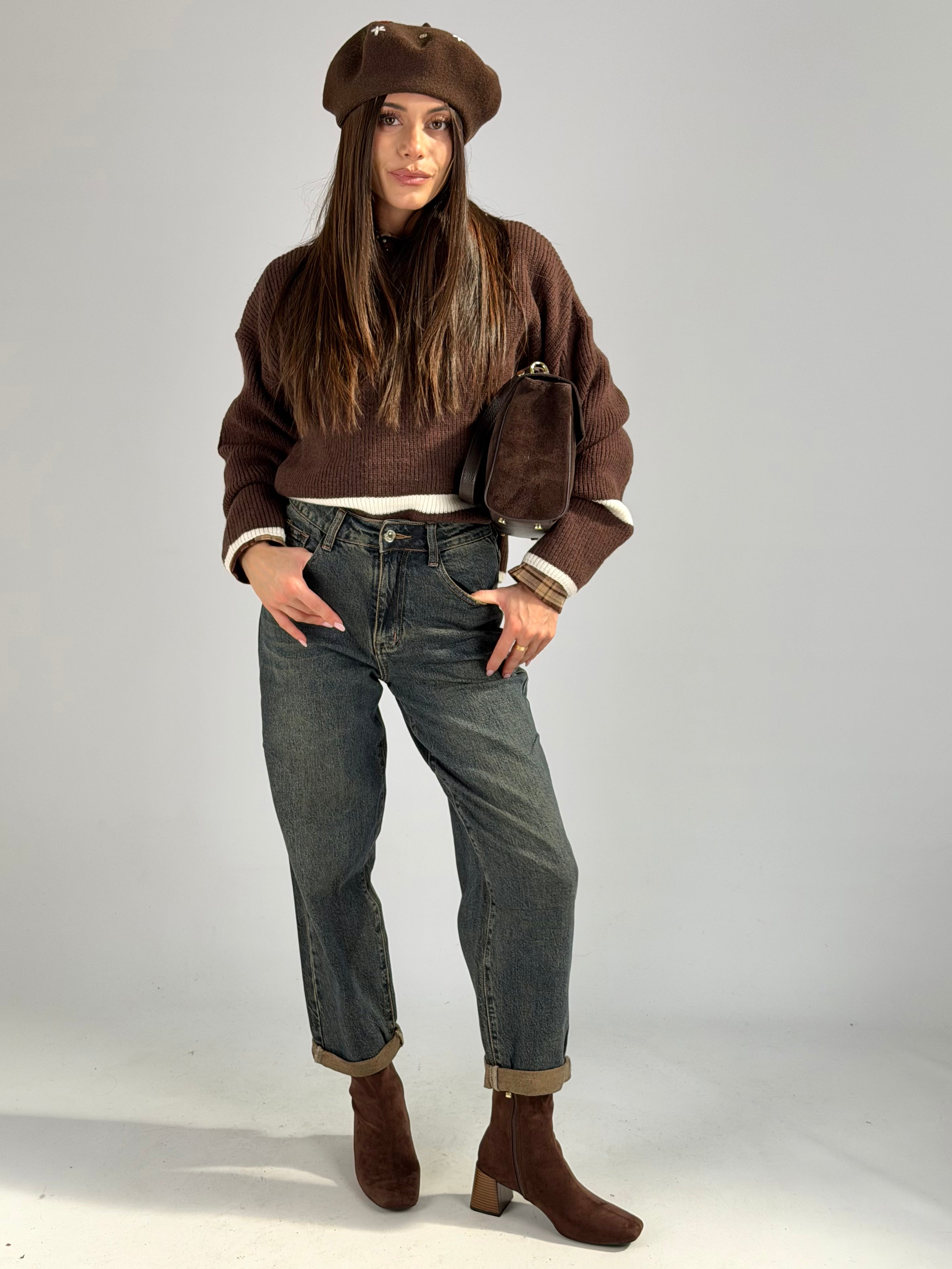 Maglione Trinity moro