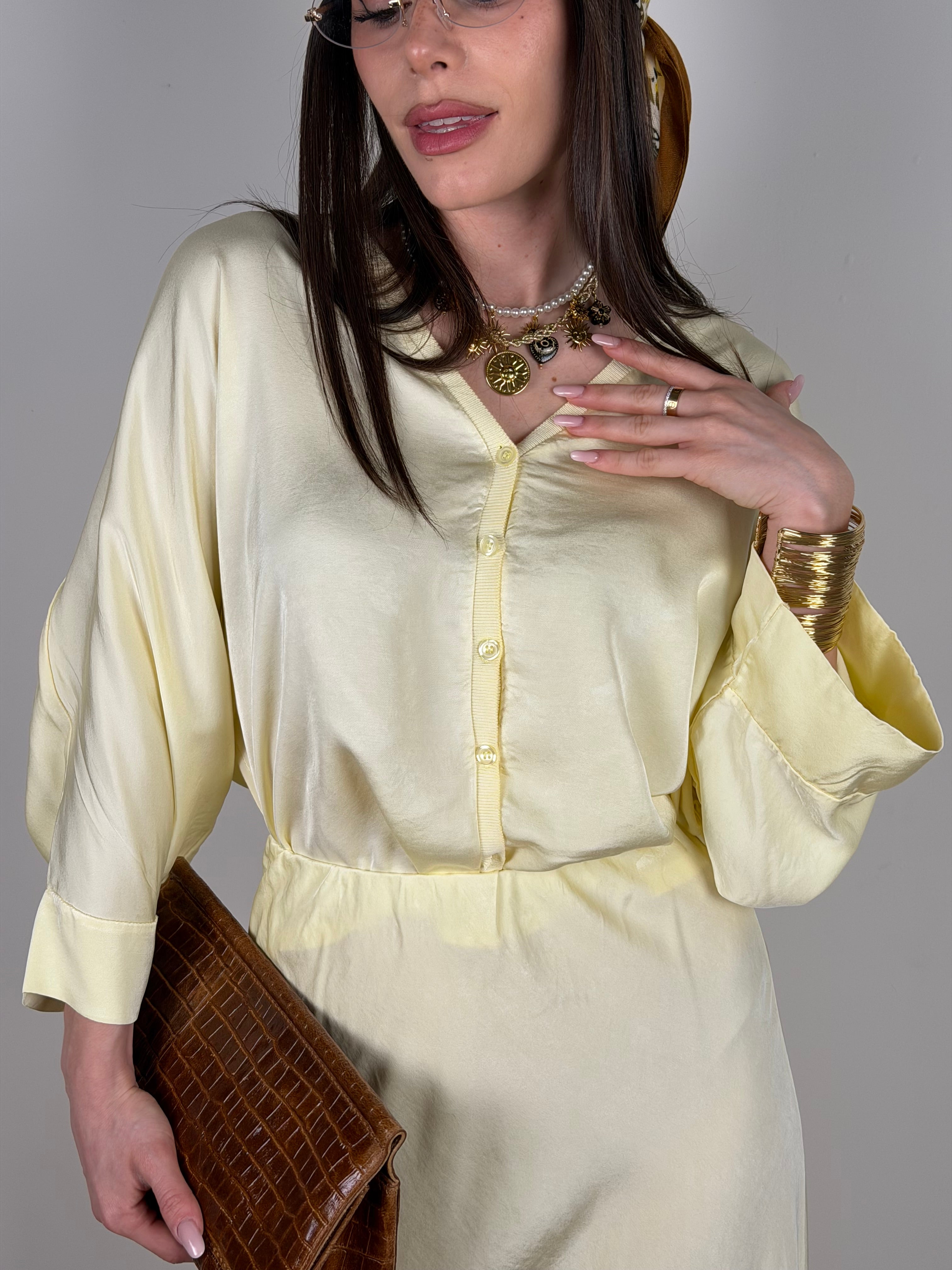 Camicia Paloma giallo